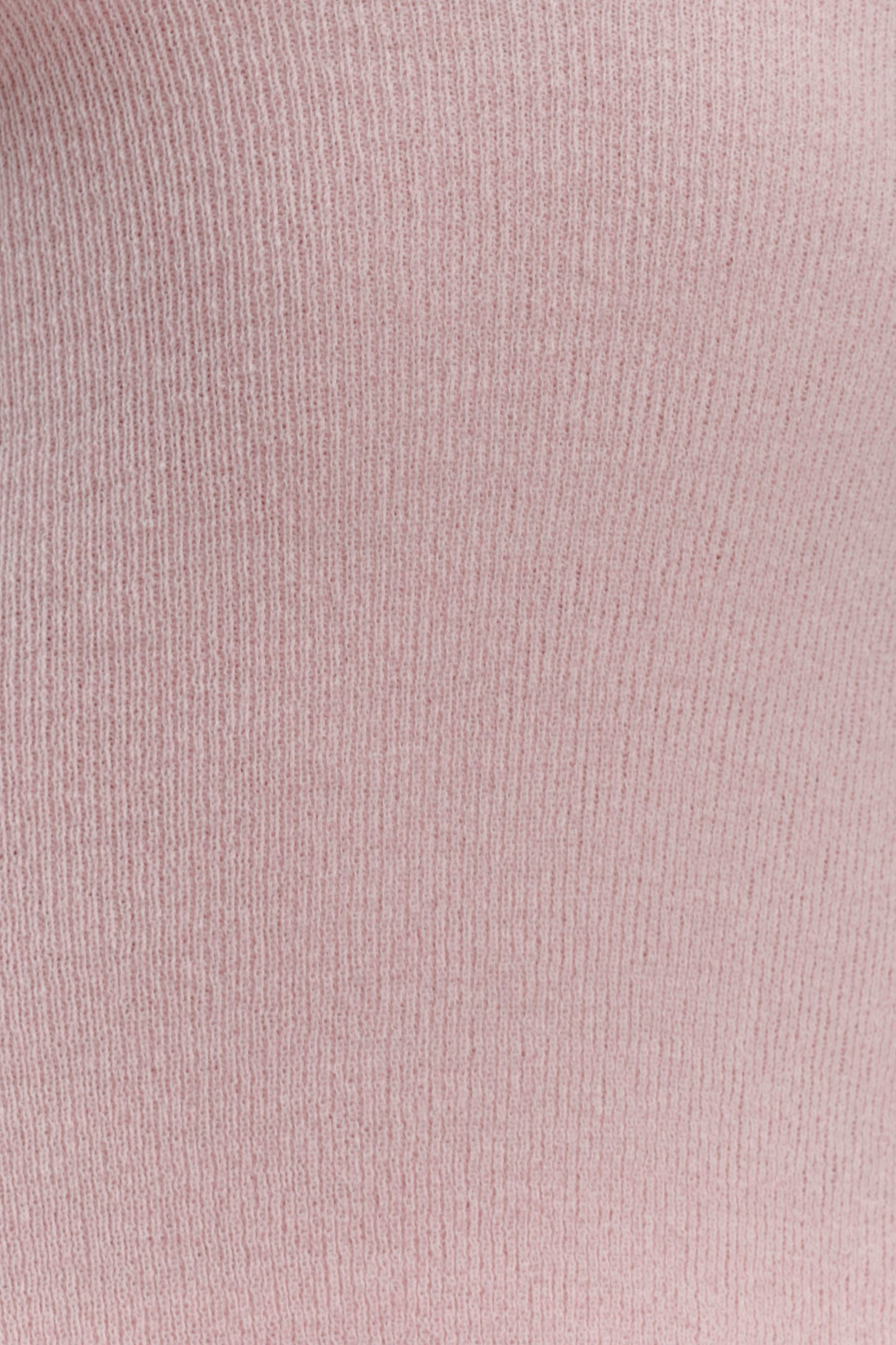 Willowmena Halter Neckline Mini Dress With Tubed Hem - Baby Pink - Image 6