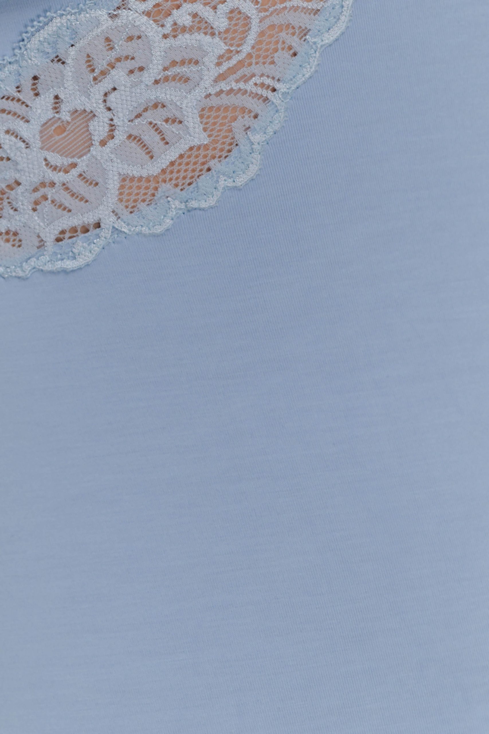 Electra Slinky Lace Mini Dress - Pale Blue - Image 4