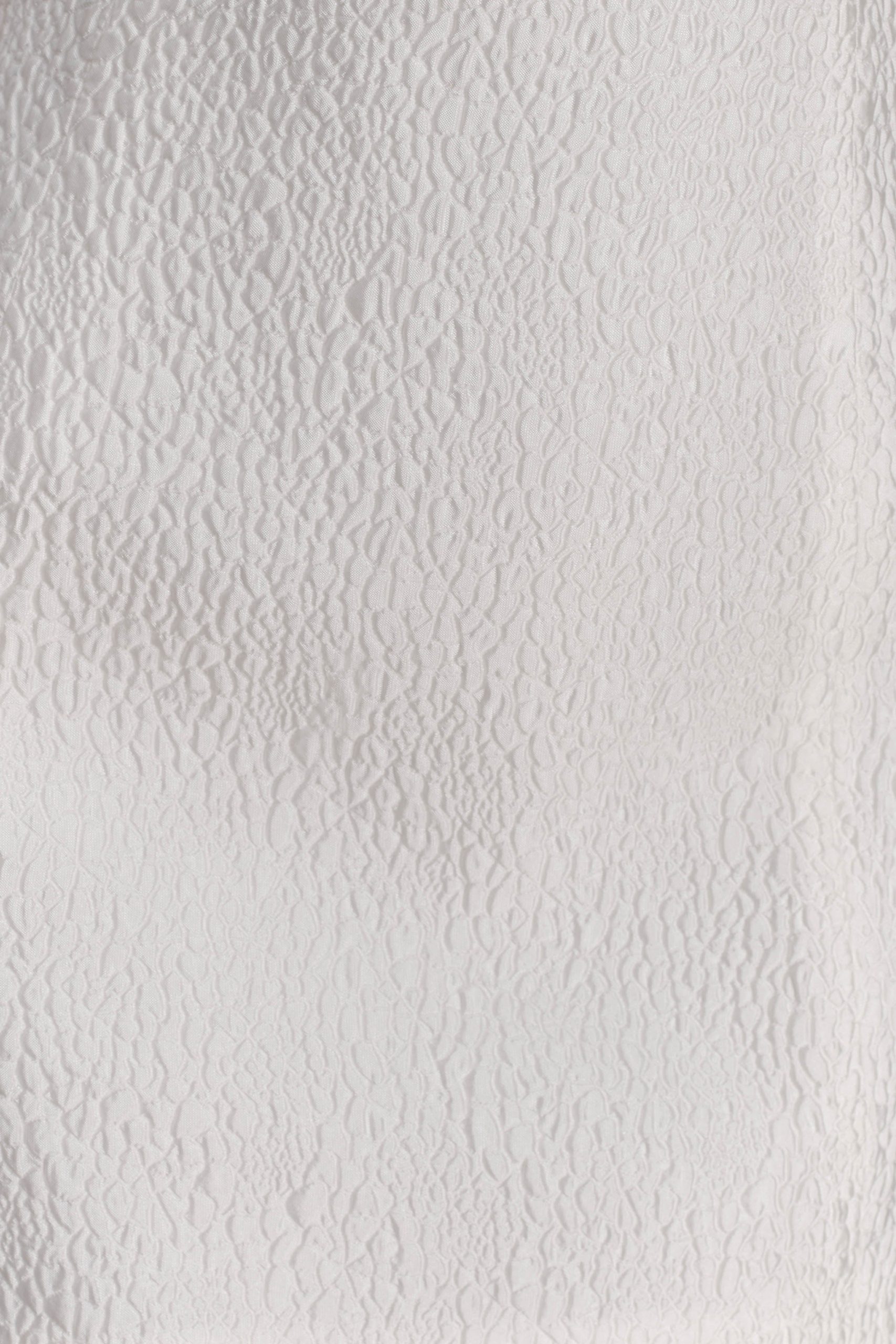 Ella Bow Detail Halter Mini Dress - White - Image 9