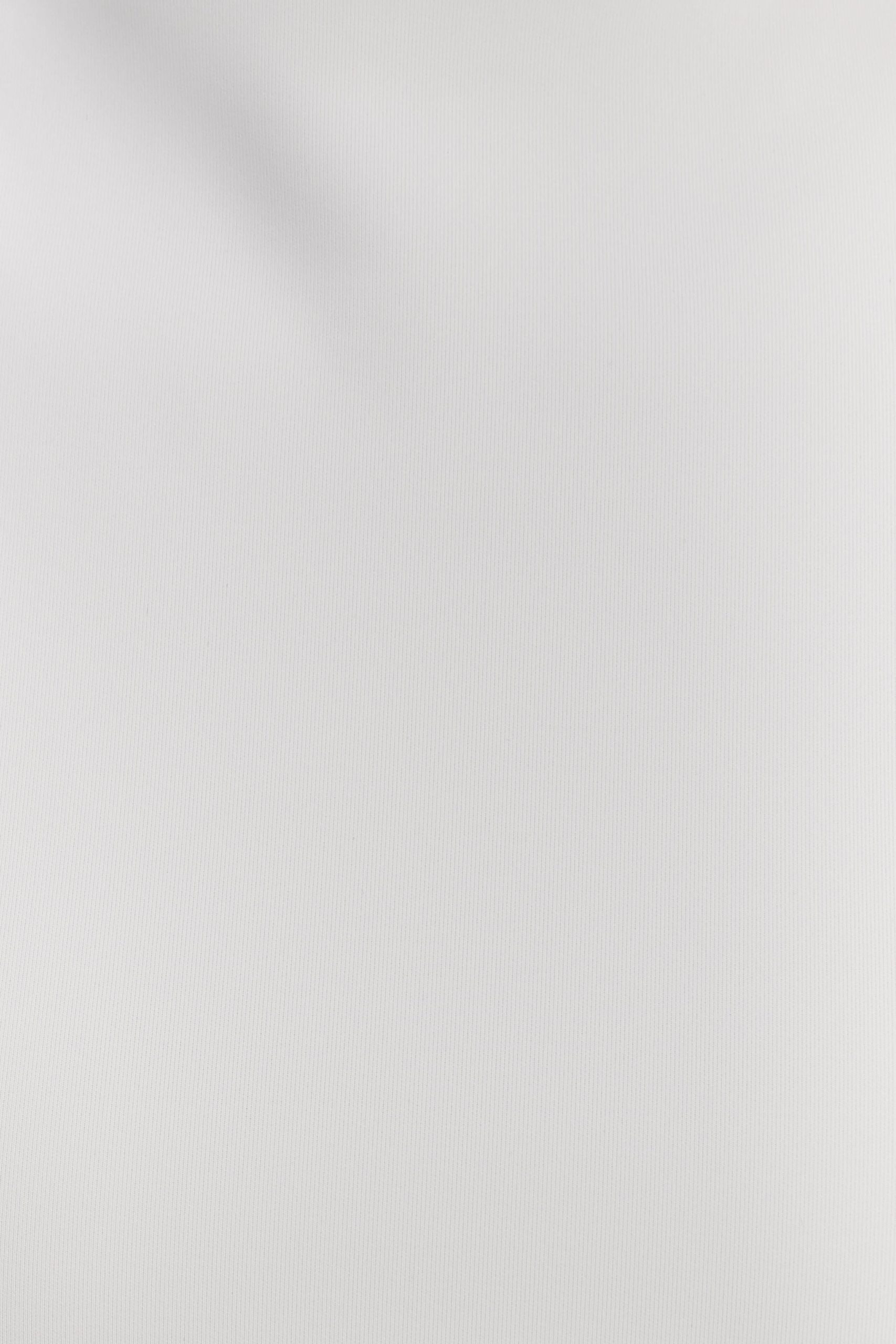Portia Scuba Sleeveless Top - White - Image 7