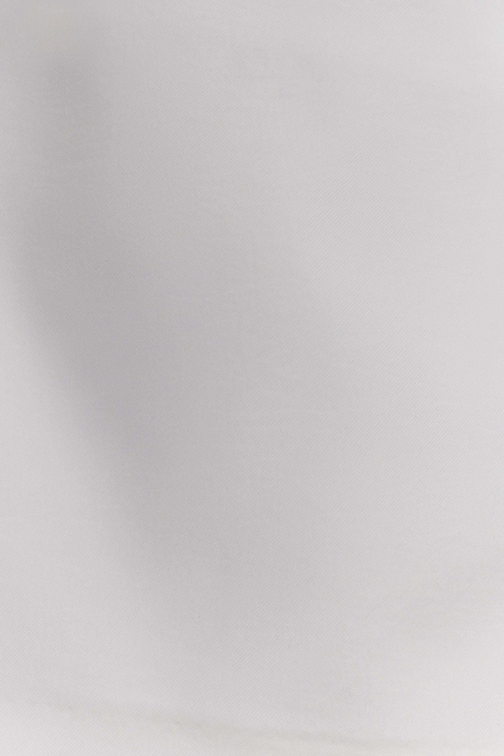 Kylie Satin Mini Skirt - Ivory - Image 6