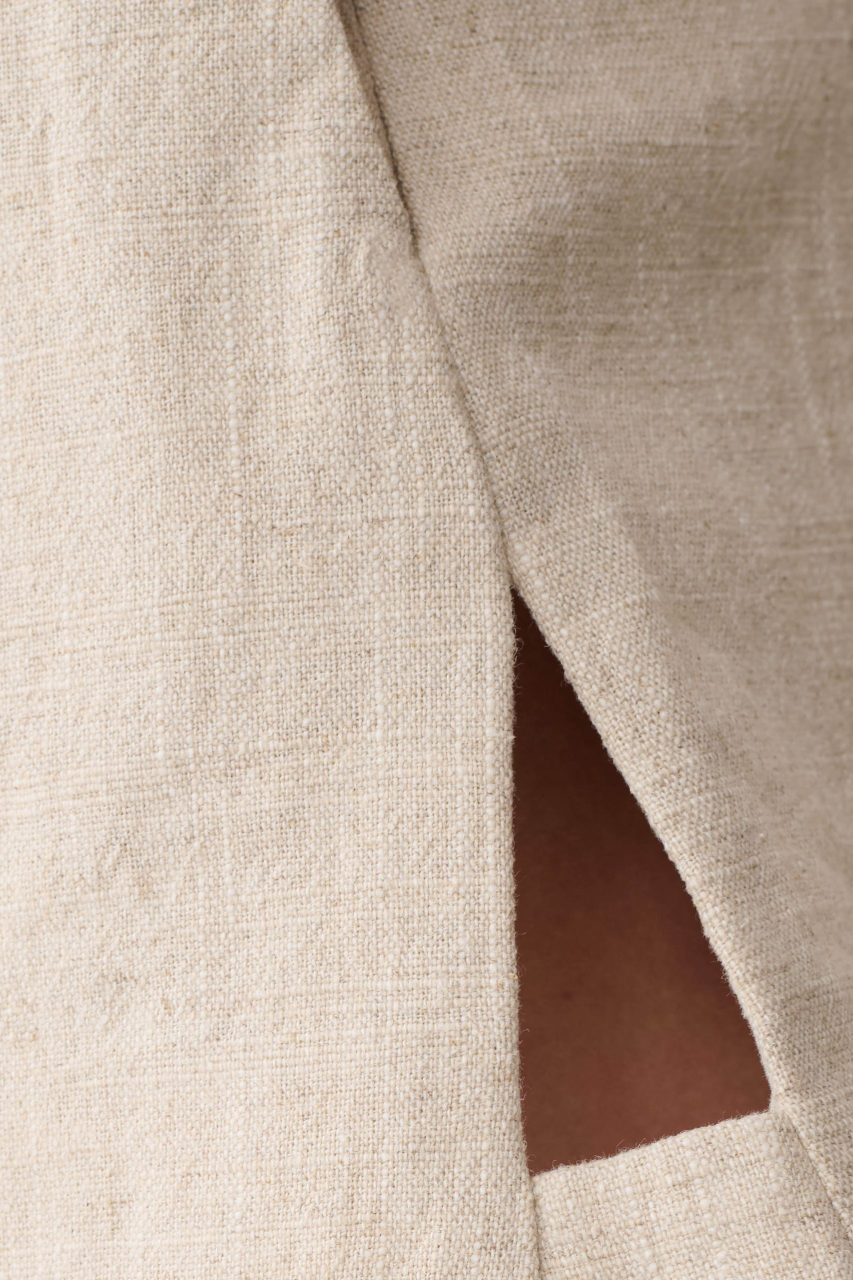 Anahita Linen Short - Natural - Image 7