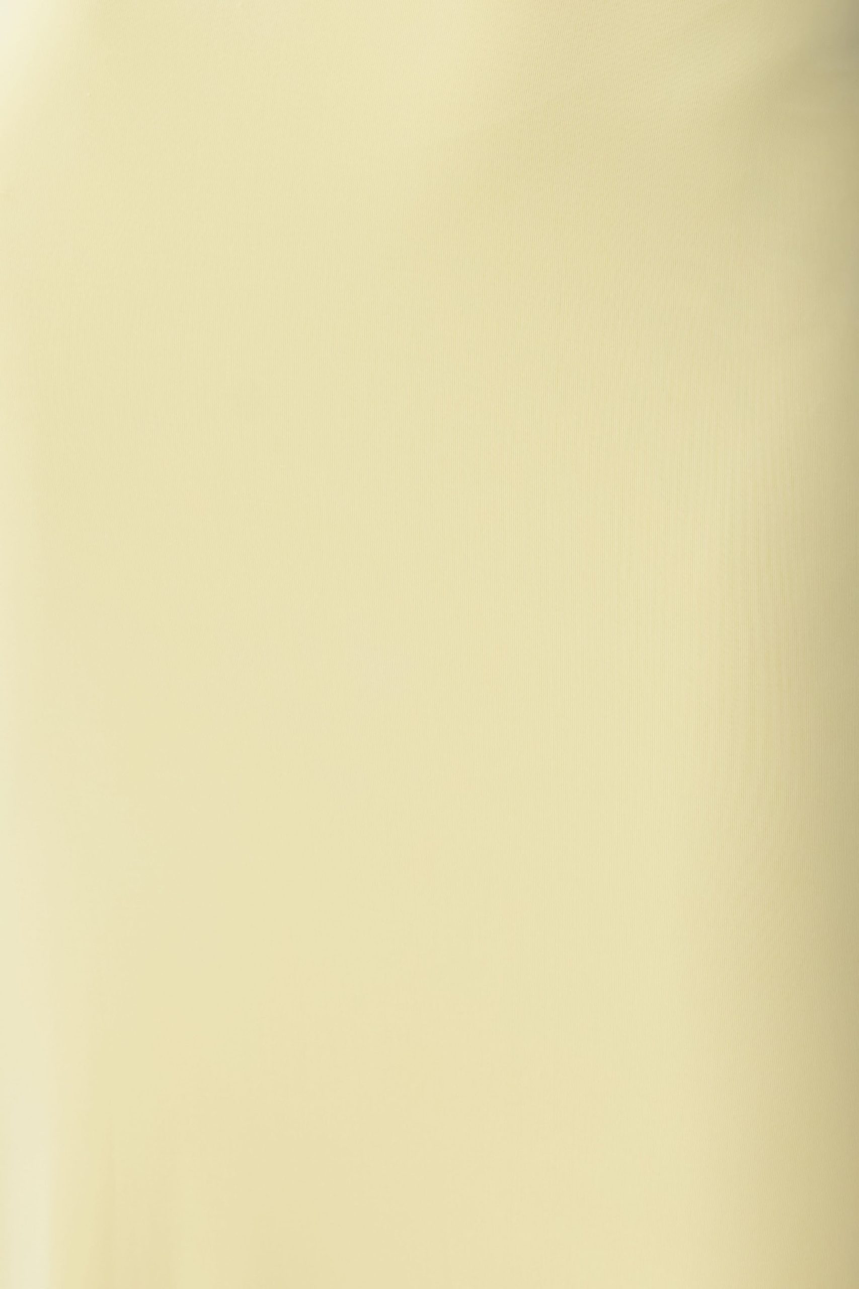 Maely Gathered Slinky Maxi Dress - Lemon - Image 8
