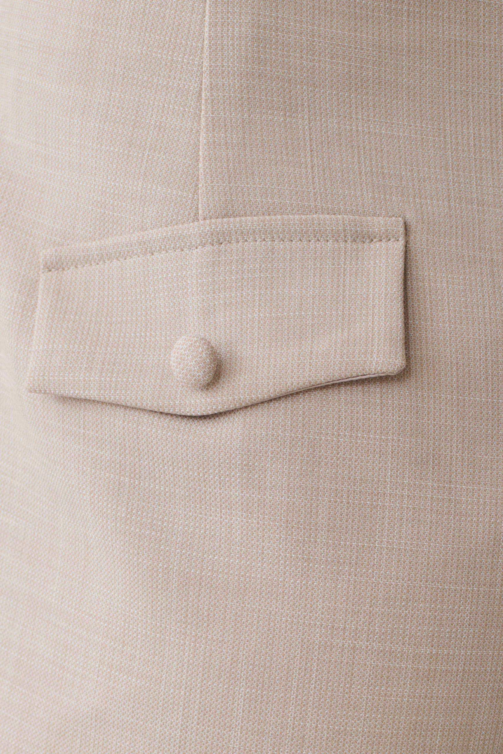 Solenne Suiting Shorts - Natural Marle - Image 7