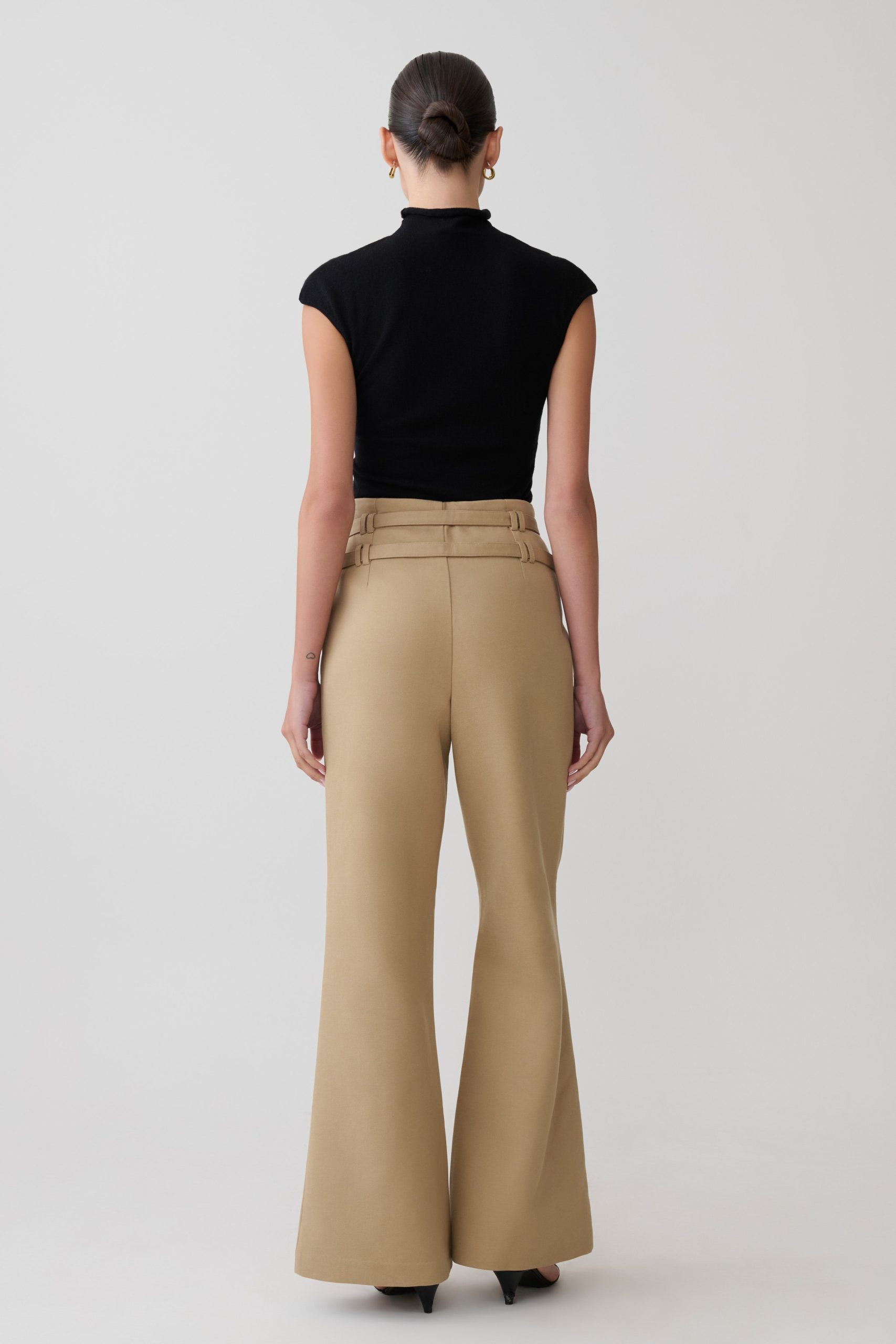 Sonny Short Sleeve Knit Top - Black - Image 5
