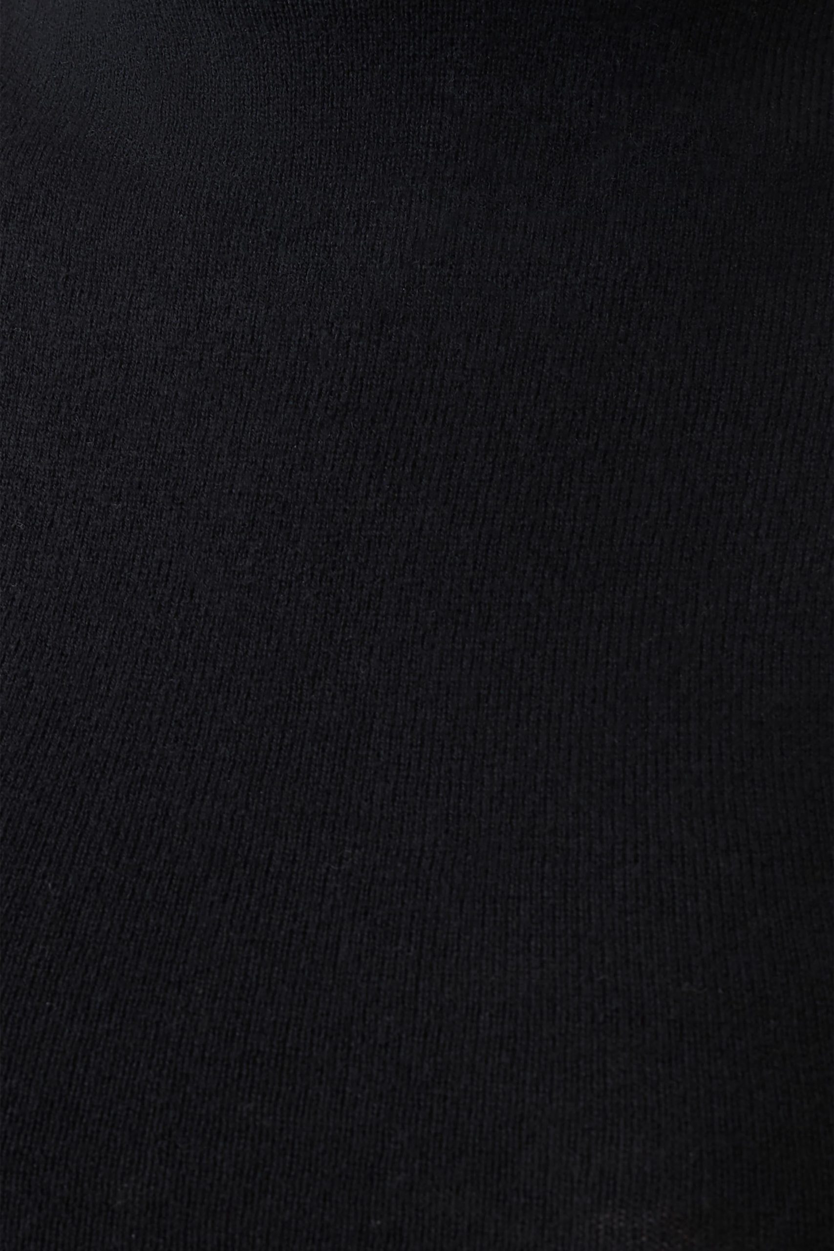 Sonny Short Sleeve Knit Top - Black - Image 7