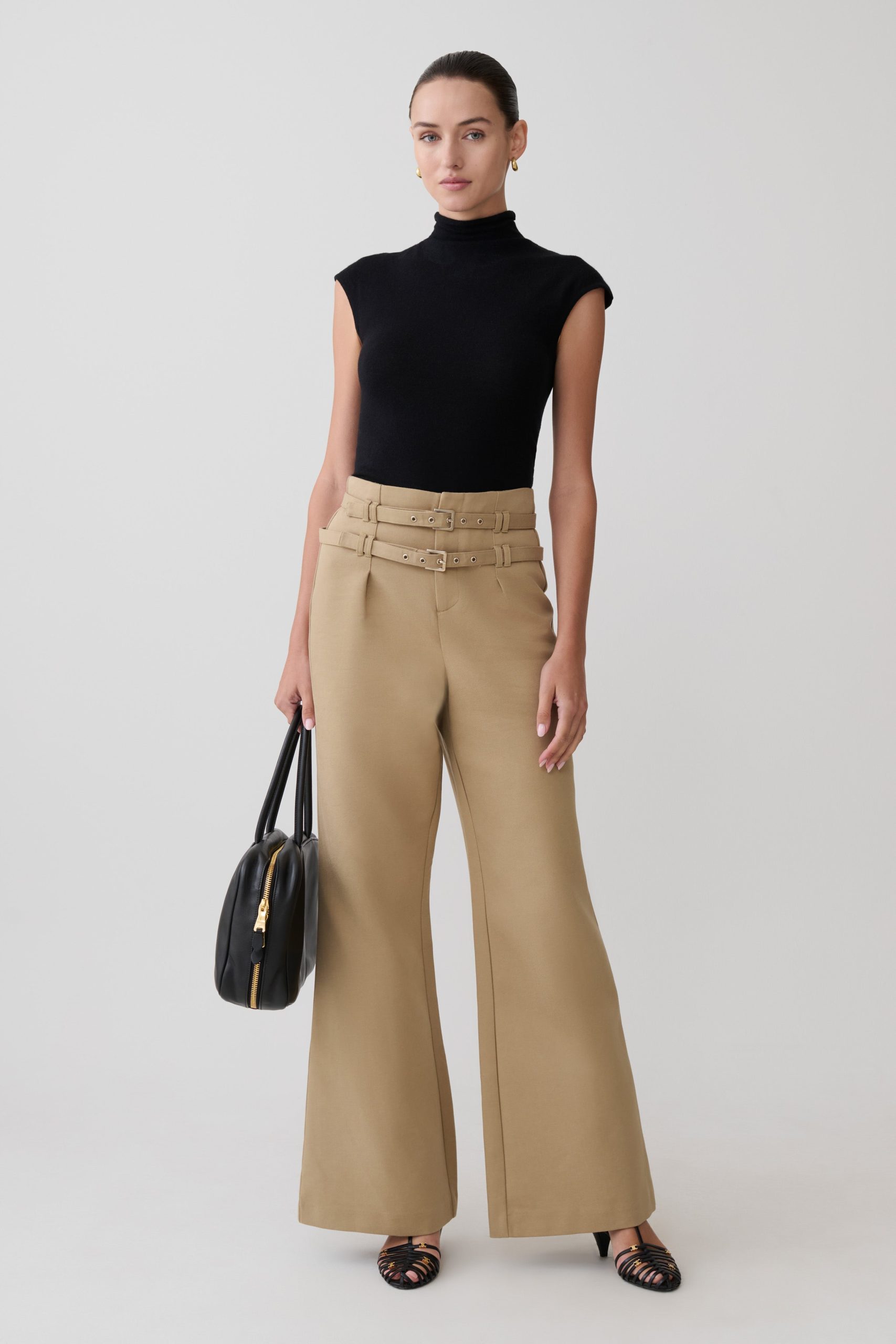 Sonny Short Sleeve Knit Top - Black - Image 6