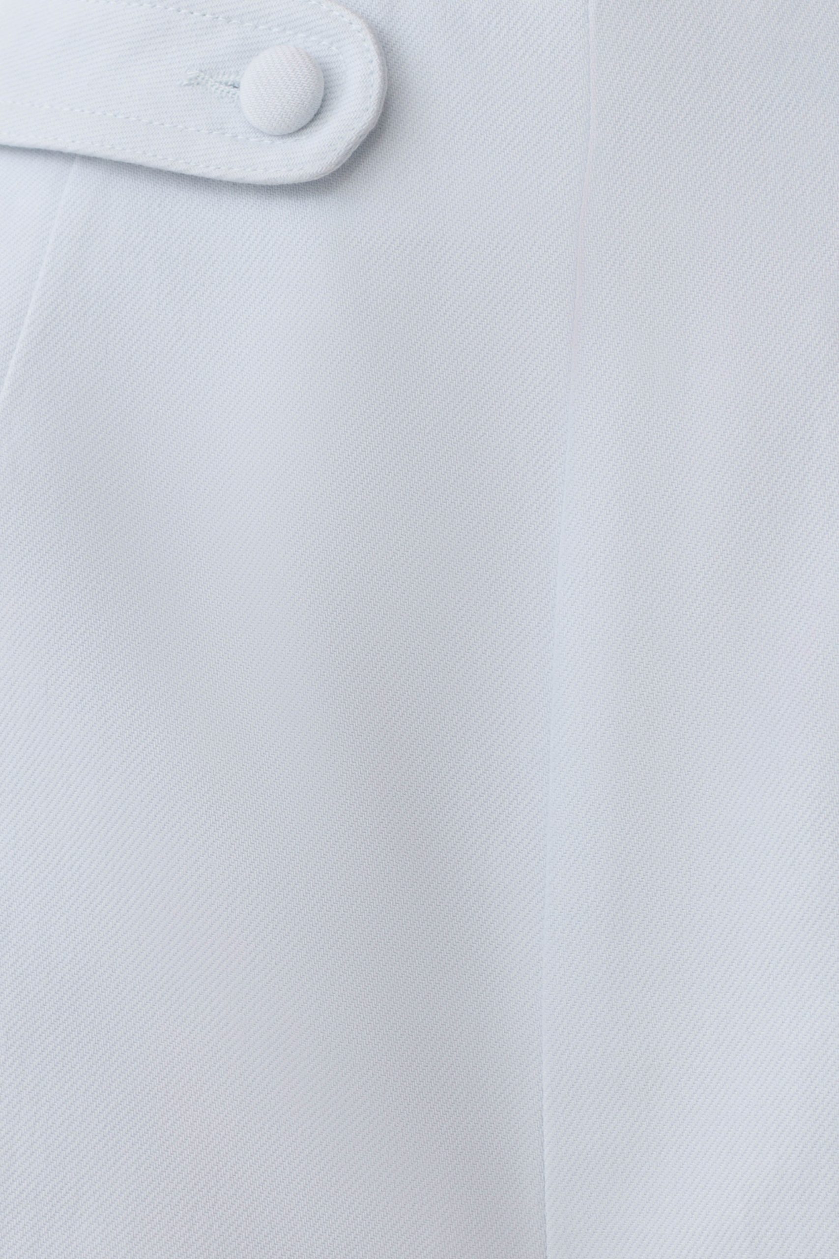Josephine Cotton Shorts With Waistbands - Ice Blue - Image 7