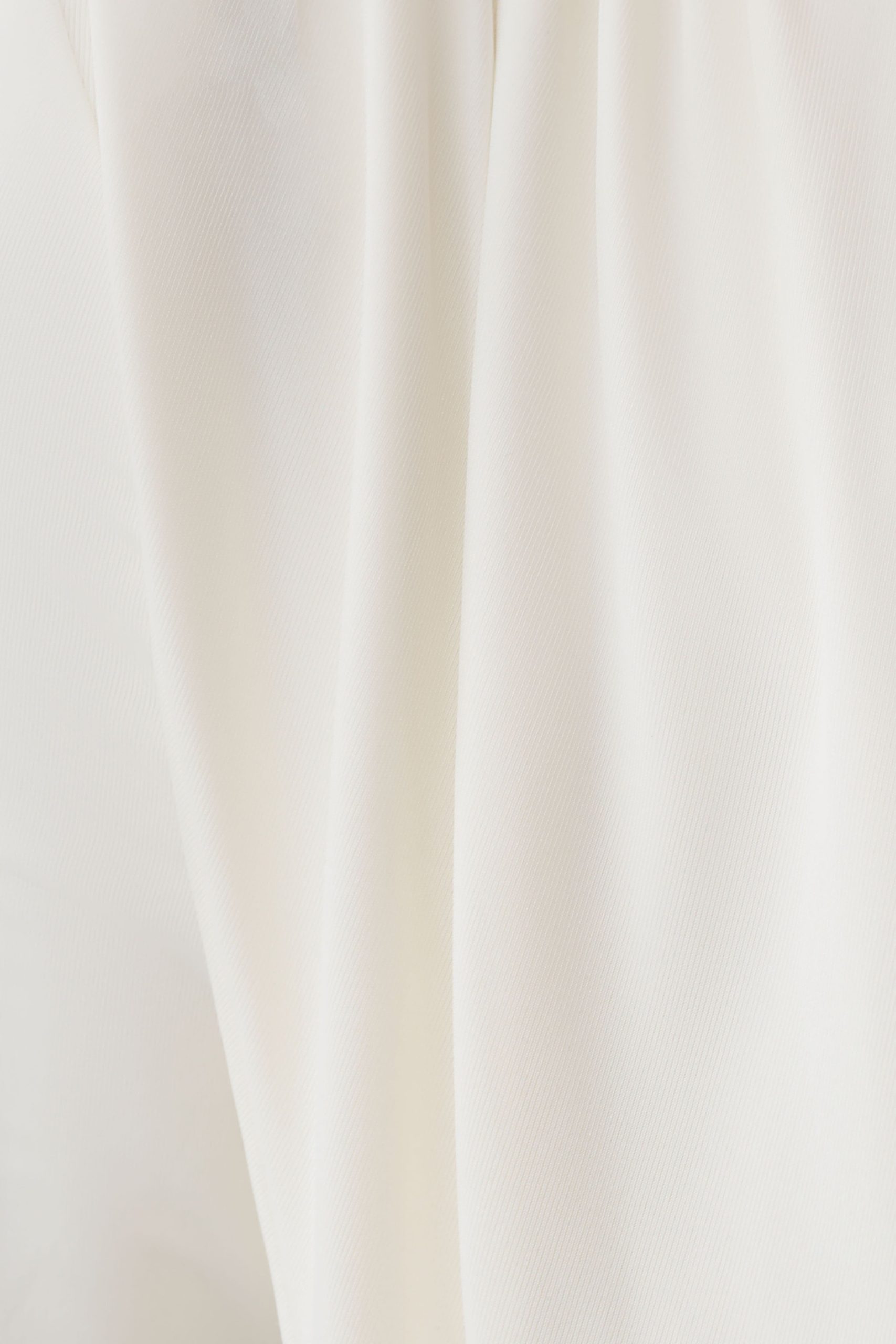 Ren Cowl Long Sleeve Slinky Bodysuit - Ivory - Image 6
