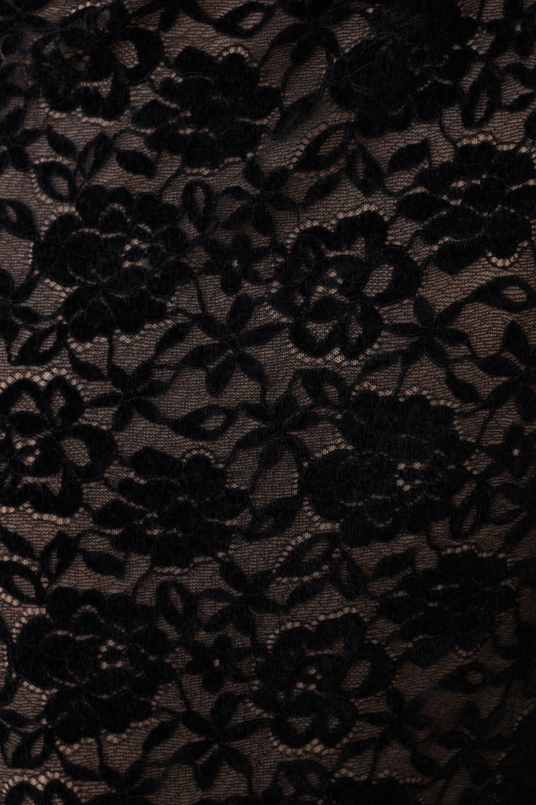 Trinh One Shoulder Maxi Dress - Black - Image 7