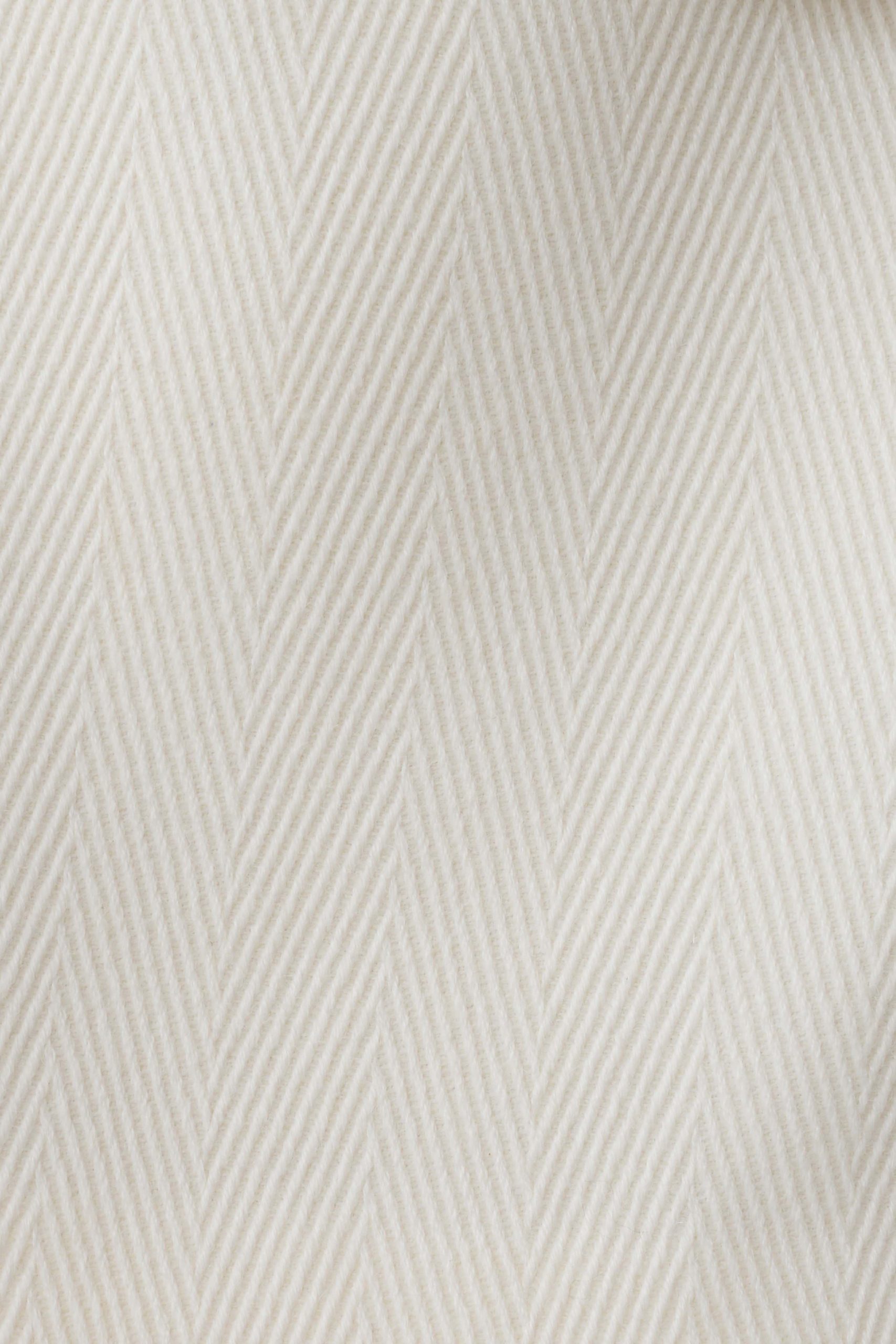 Elara Suiting Mini Skirt - Ivory - Image 10