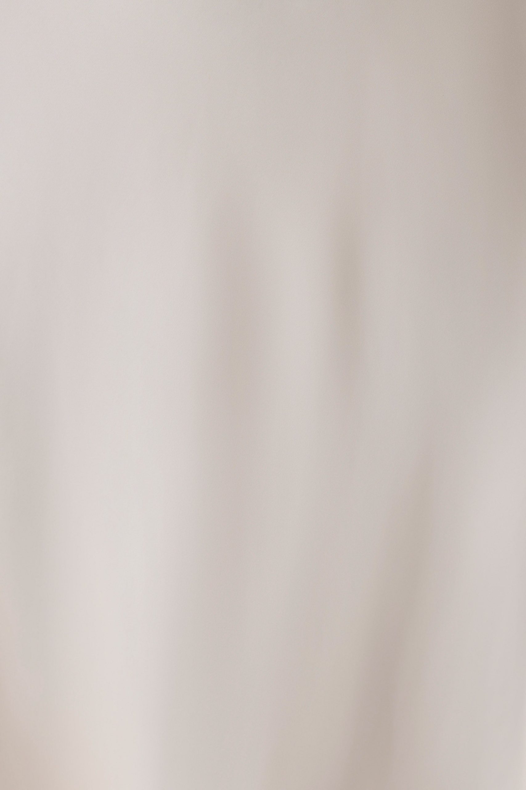 Coralie Asymmetric Satin Midi Skirt - Ivory - Image 8