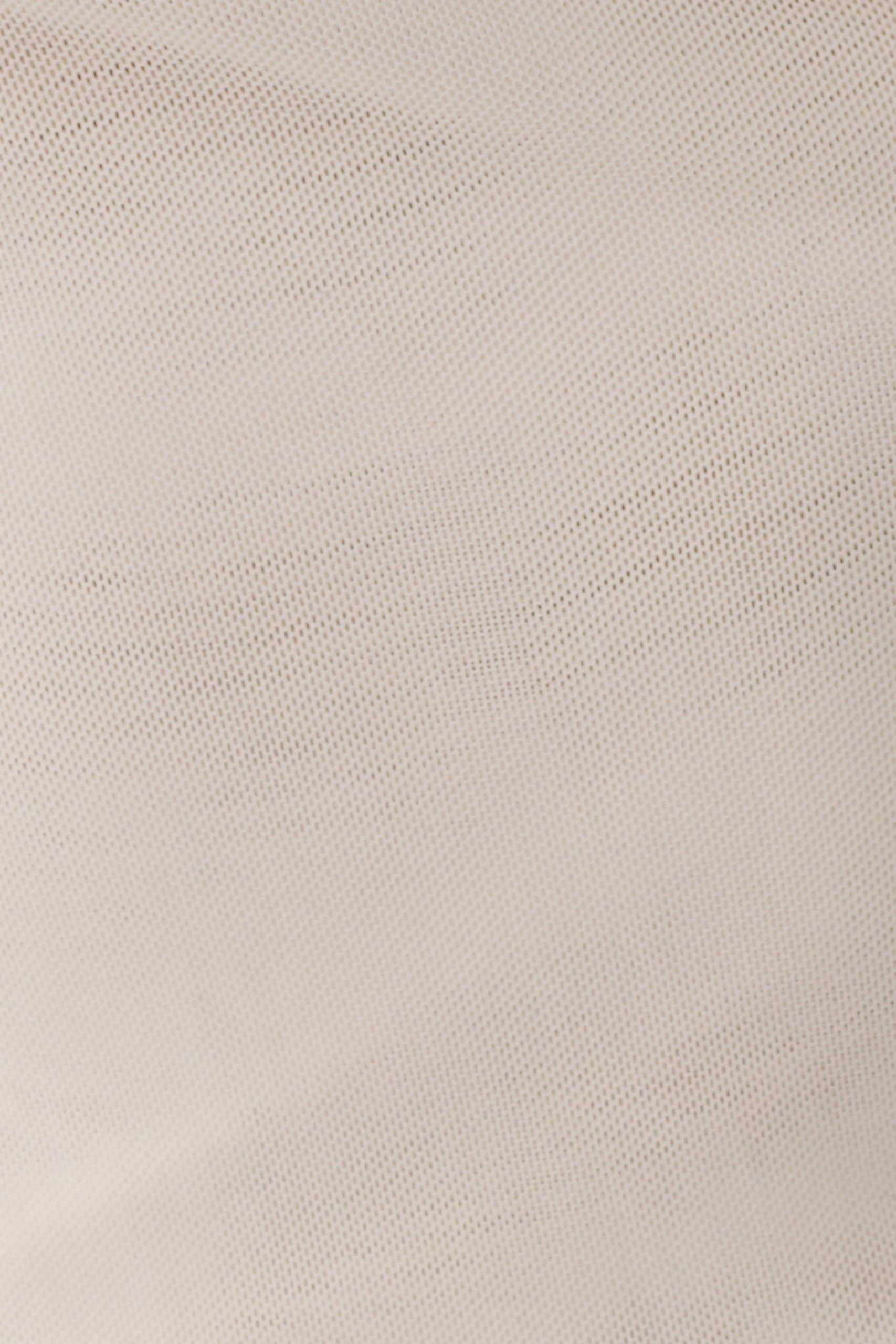 Lumi Long Sleeve Mesh Top - Bone - Image 9
