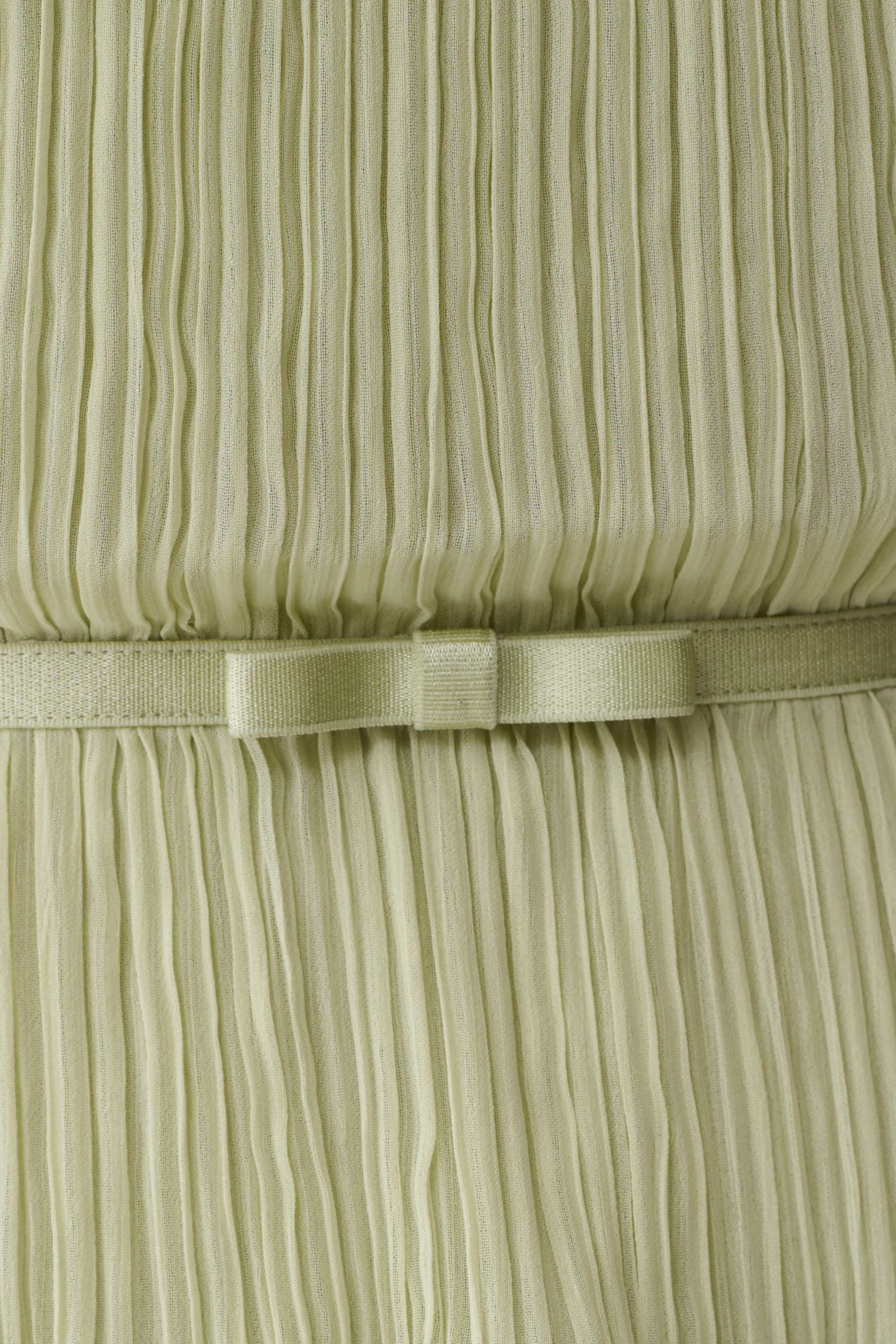 Lilou Pleated Sleeveless Top - Sage - Image 7