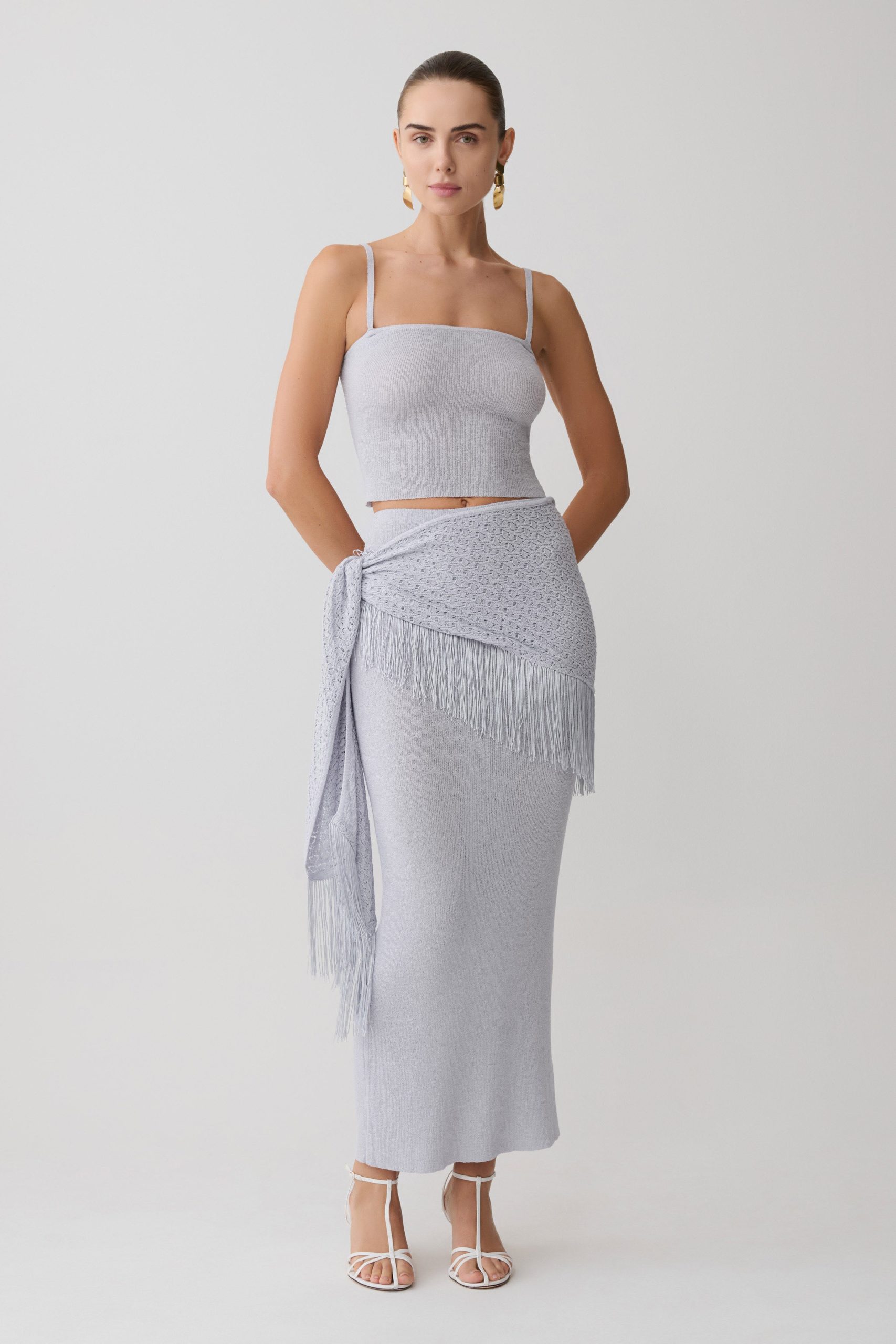 Jaytee Knit Top - Sky Blue - Image 2