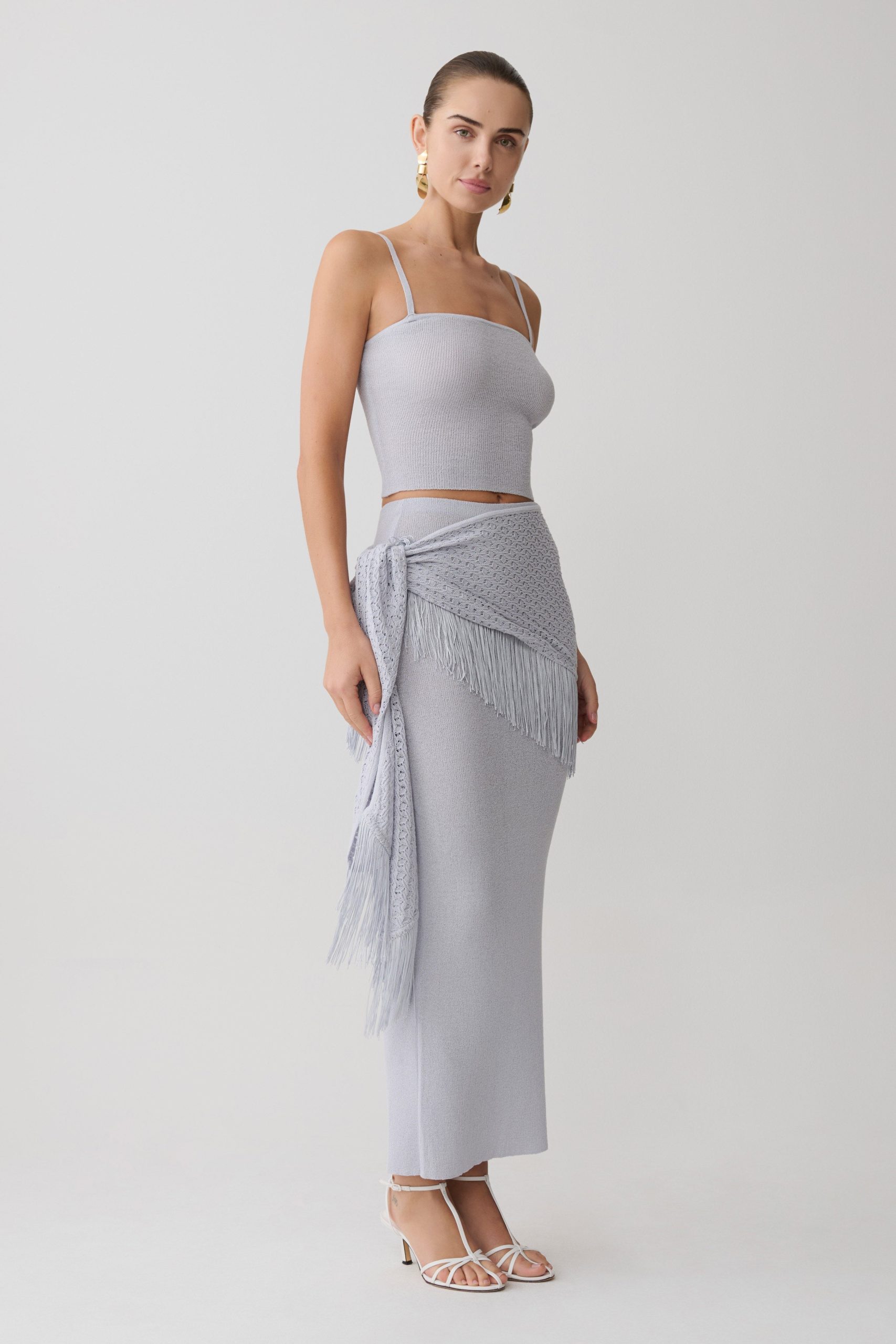Jaytee Knit Top - Sky Blue - Image 3