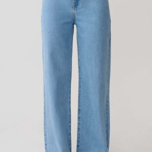 Caitlin Mid Rise Denim Jeans - Classic Blue