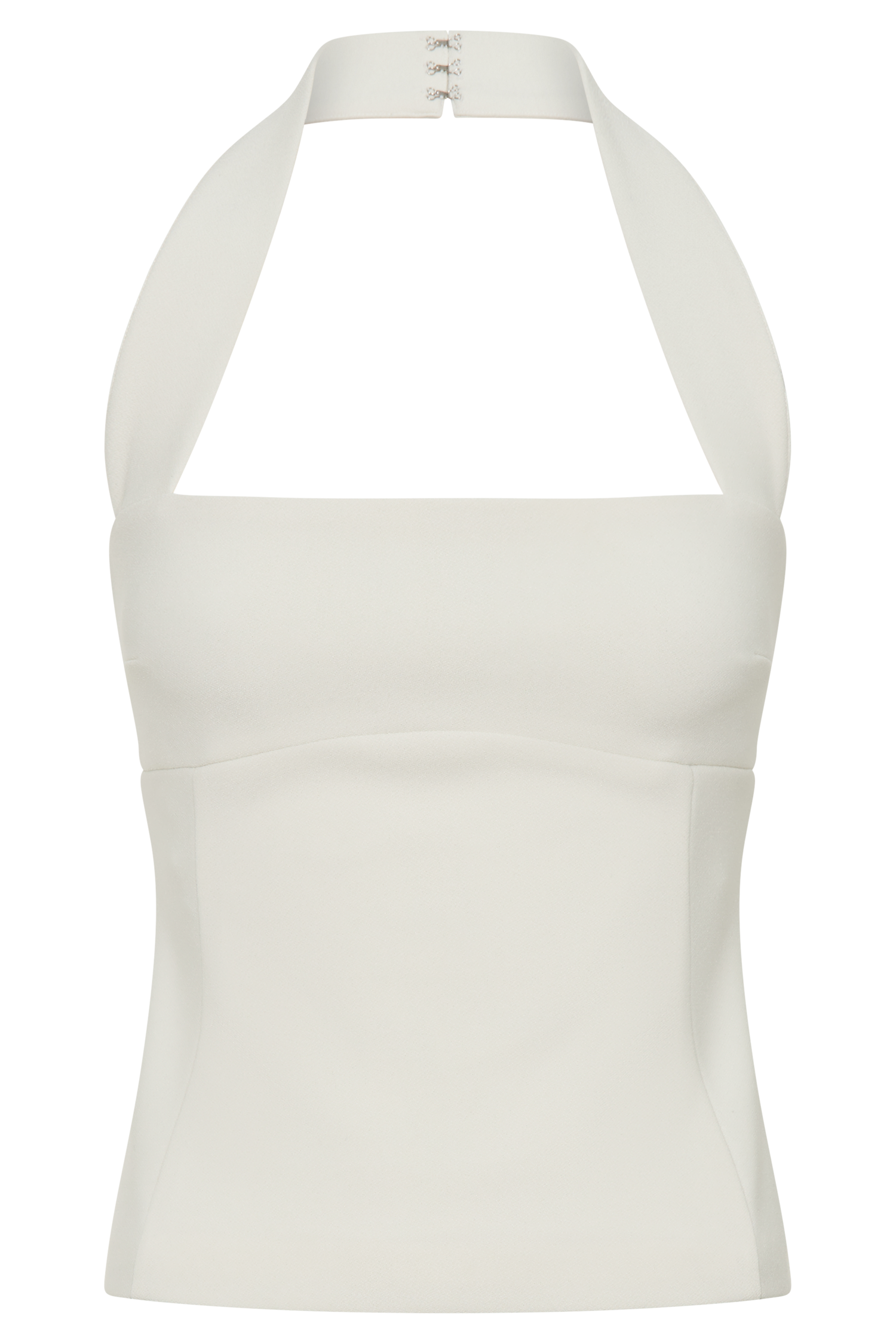 Amelita Suiting Halter Top - Ivory - Image 8