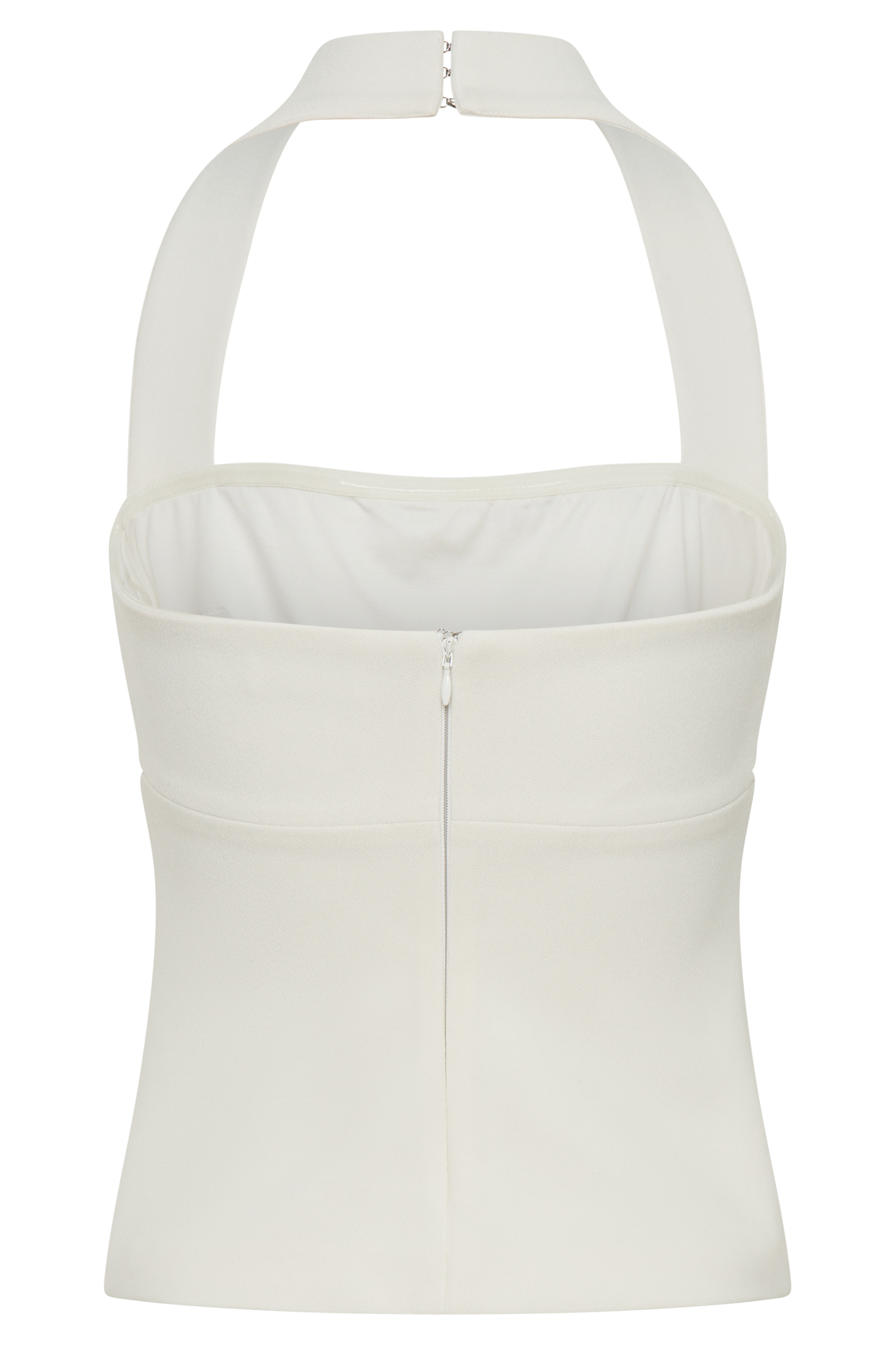 Amelita Suiting Halter Top - Ivory - Image 7