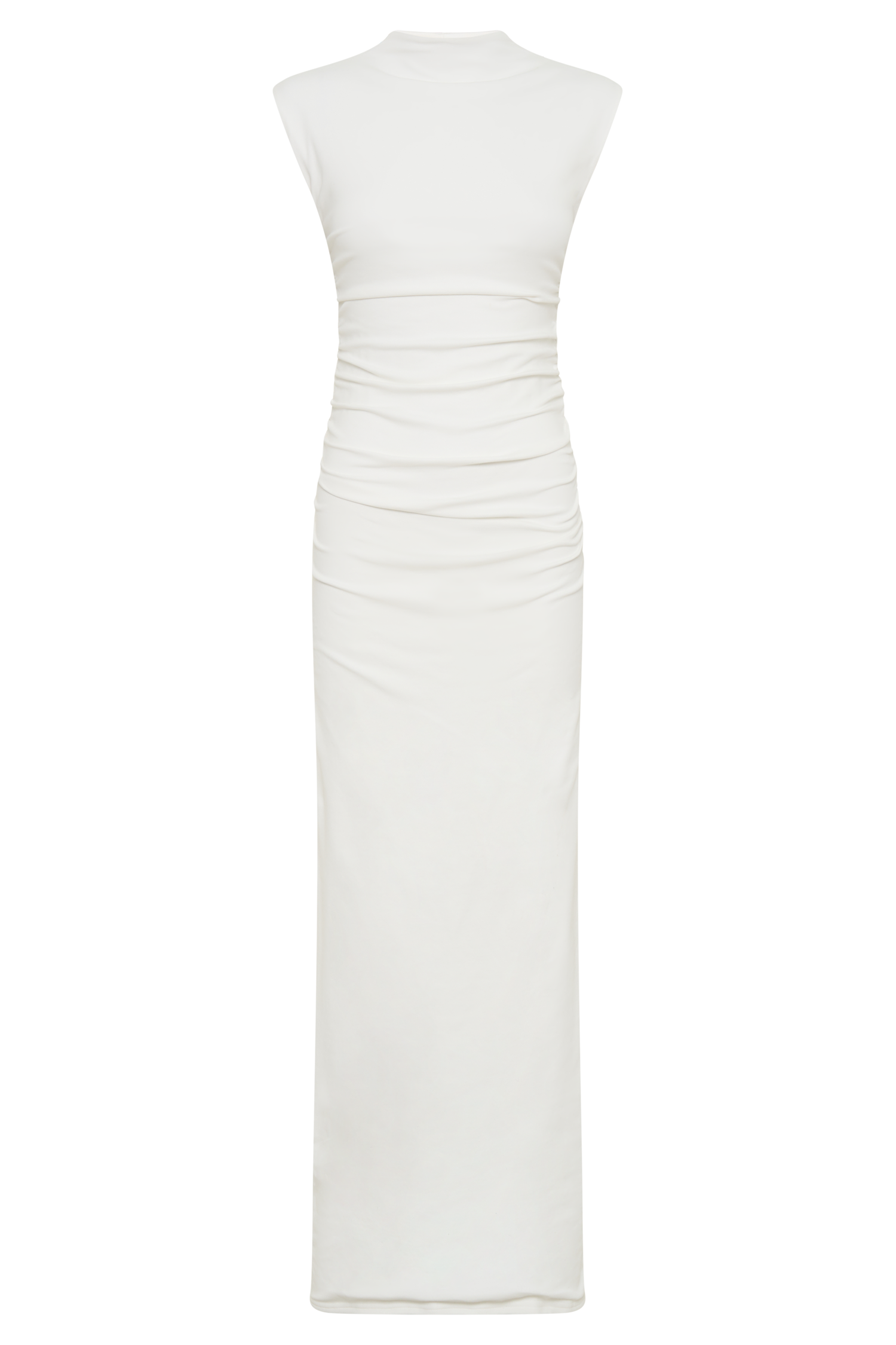 Elliot High Neck Sleeveless Maxi Dress - White - Image 7