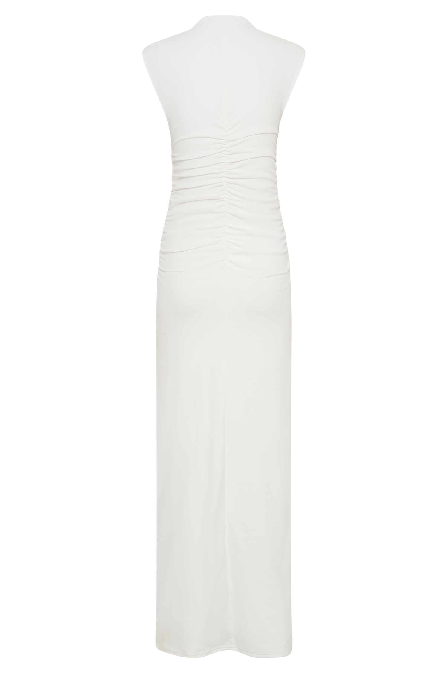 Elliot High Neck Sleeveless Maxi Dress - White - Image 6