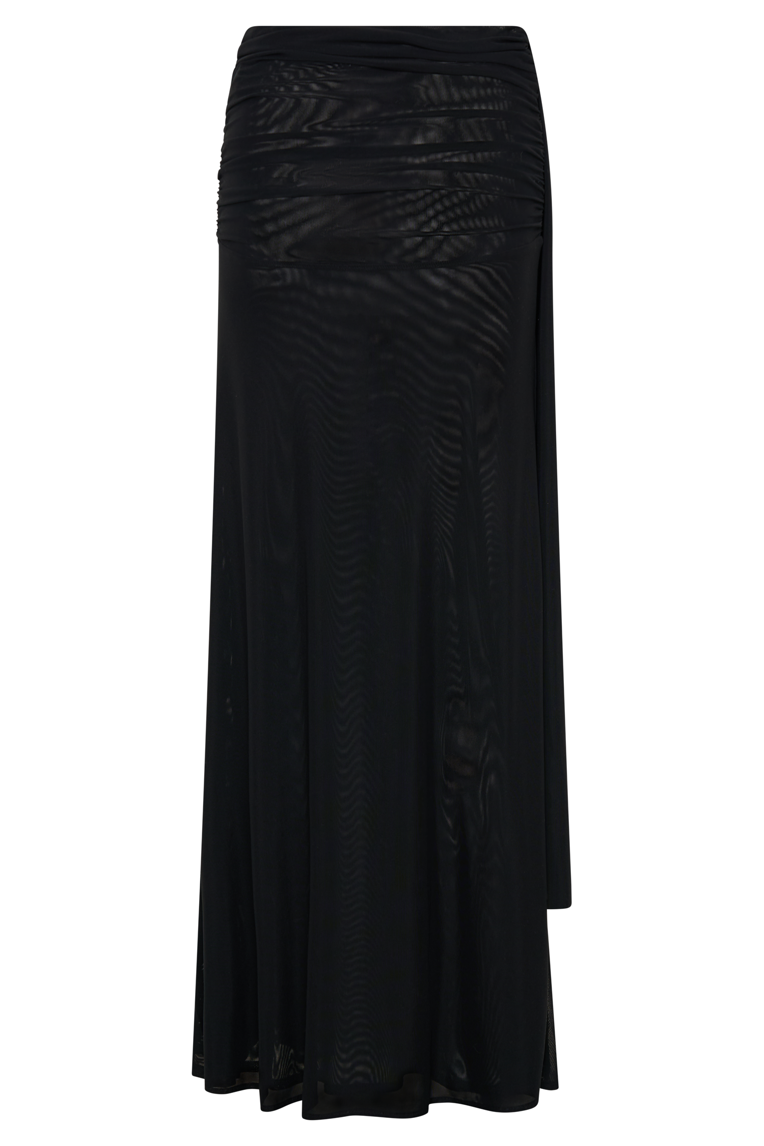 Arna Mesh Maxi Skirt - Black - Image 8