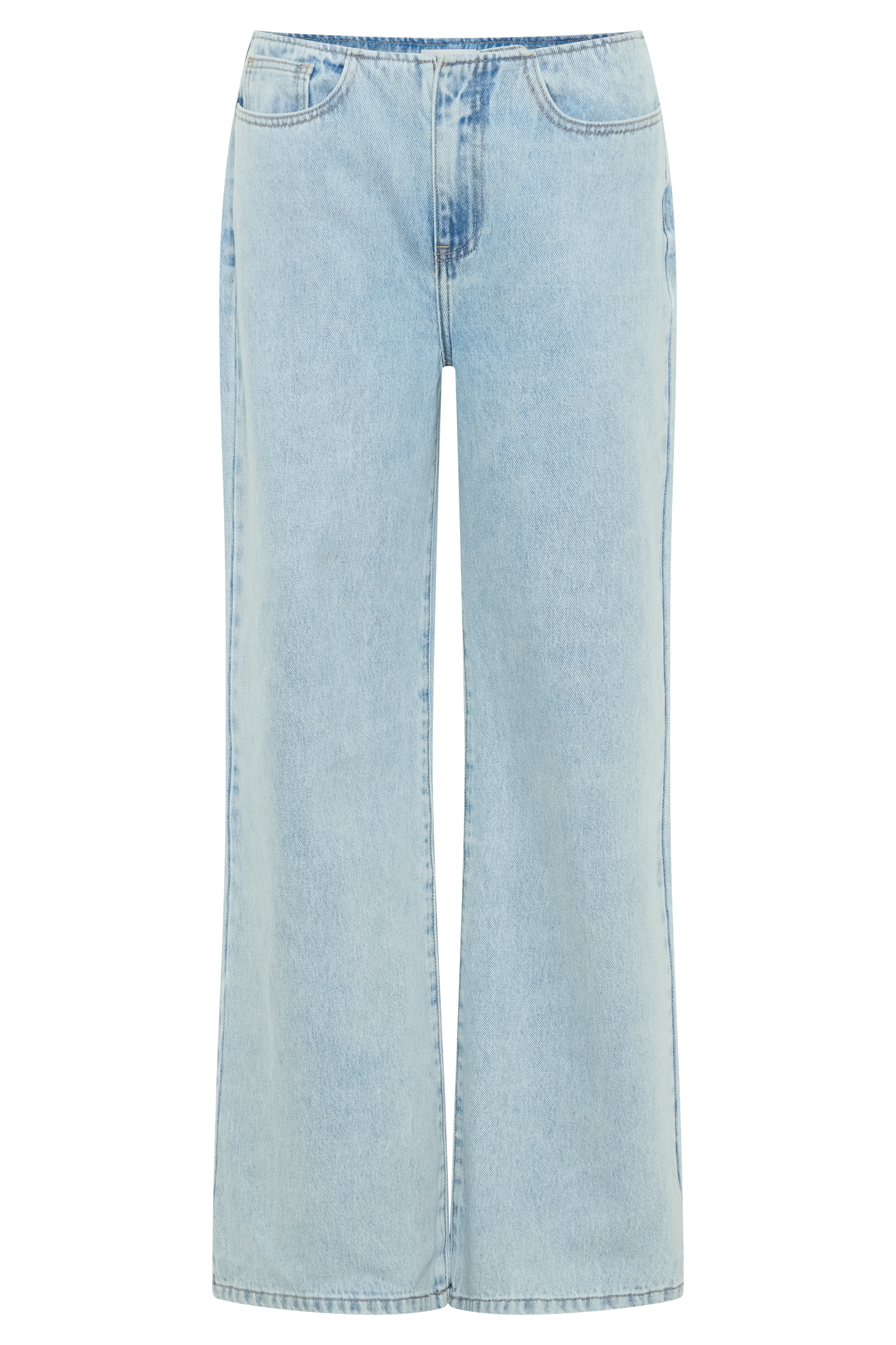 Caitlin Mid Rise Denim Jeans - Light Blue - Image 9