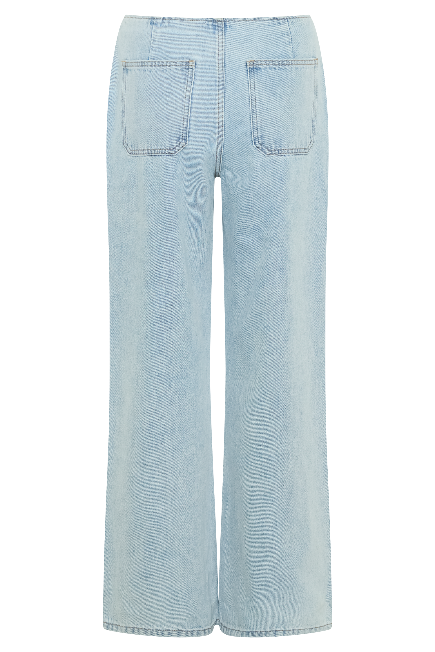 Caitlin Mid Rise Denim Jeans - Light Blue - Image 8