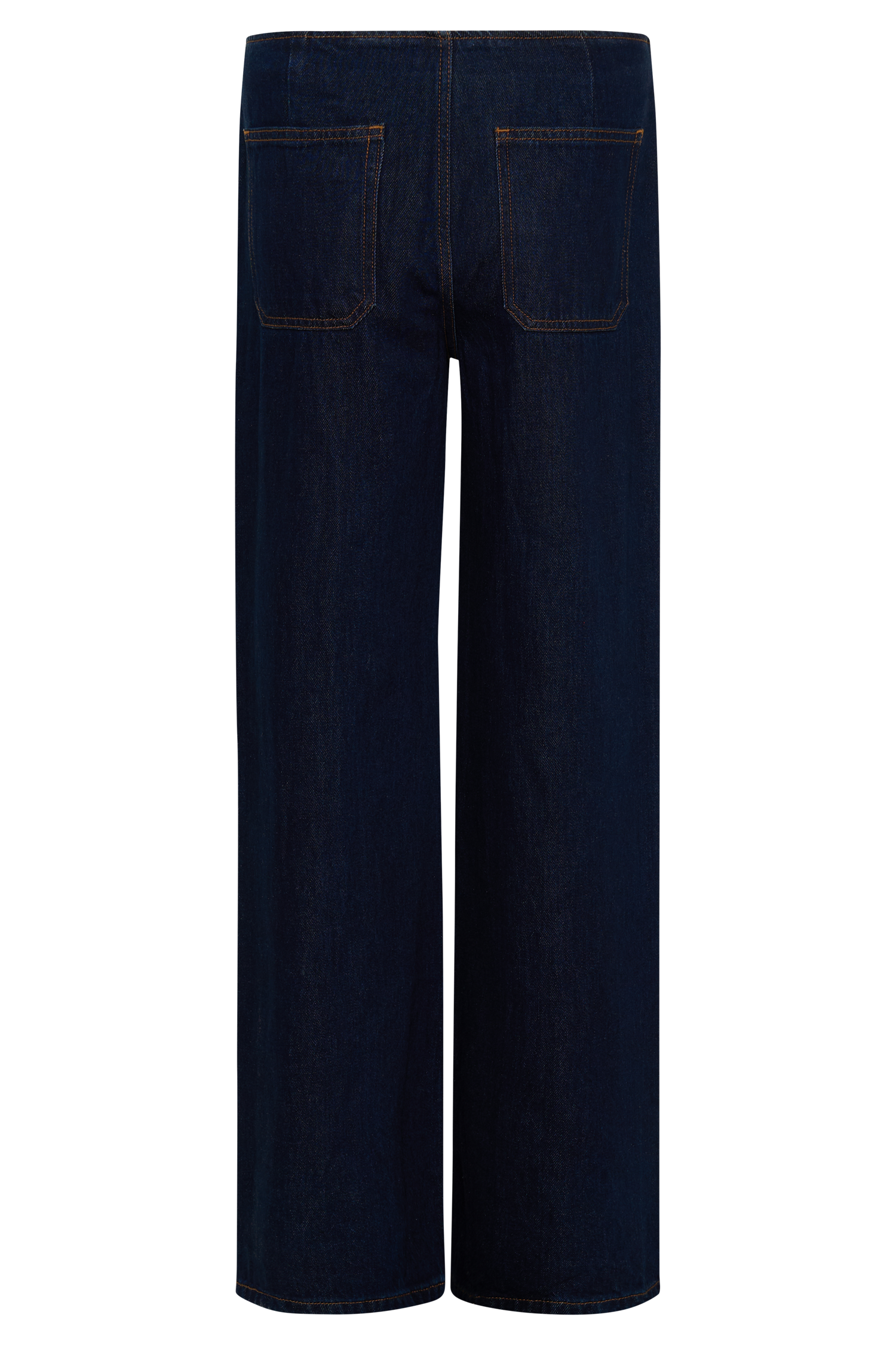 Caitlin Mid Rise Denim Jeans - Indigo Blue - Image 6