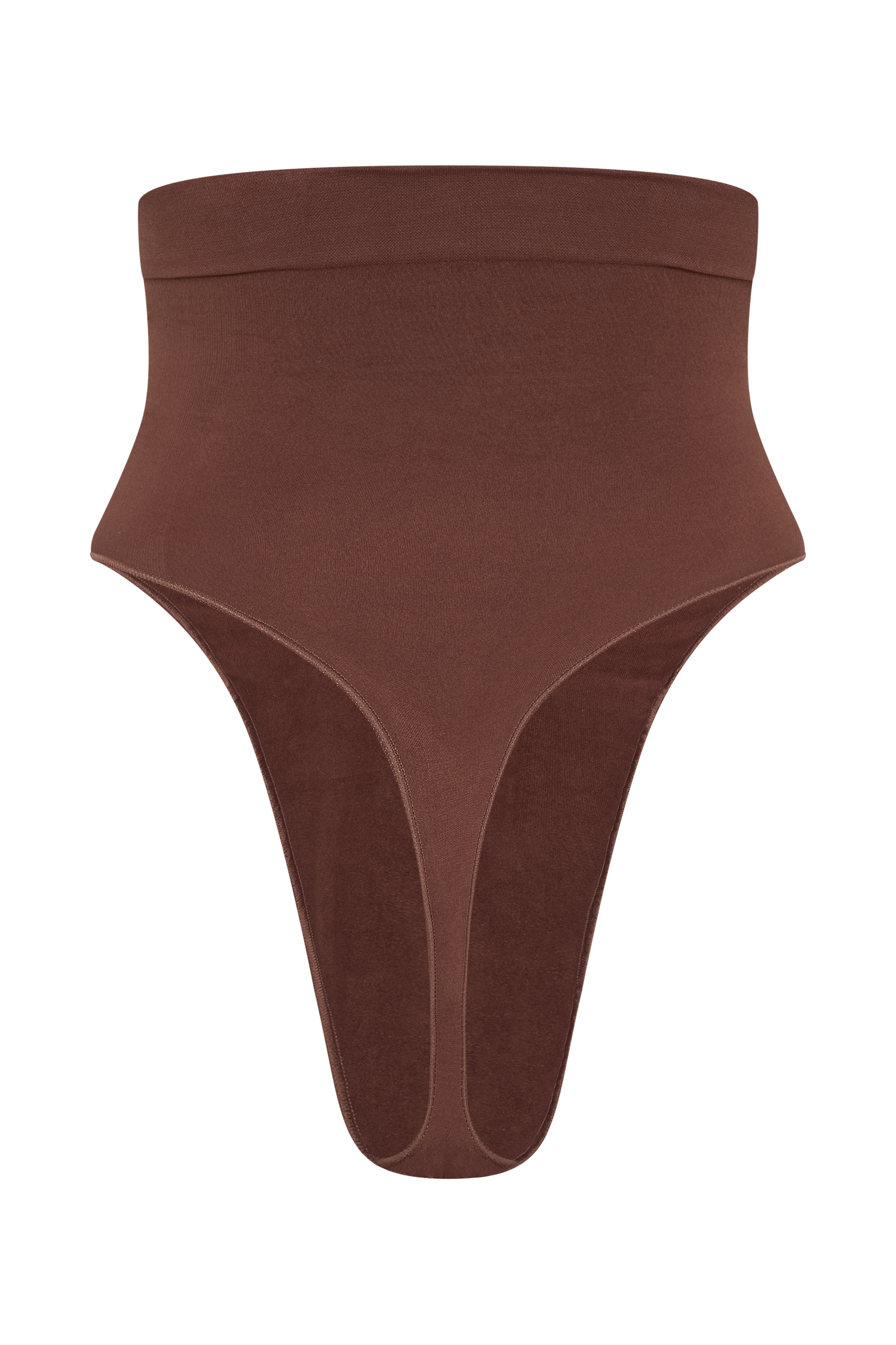 Saria High Waist Shapewear Briefs - Espresso - Image 7