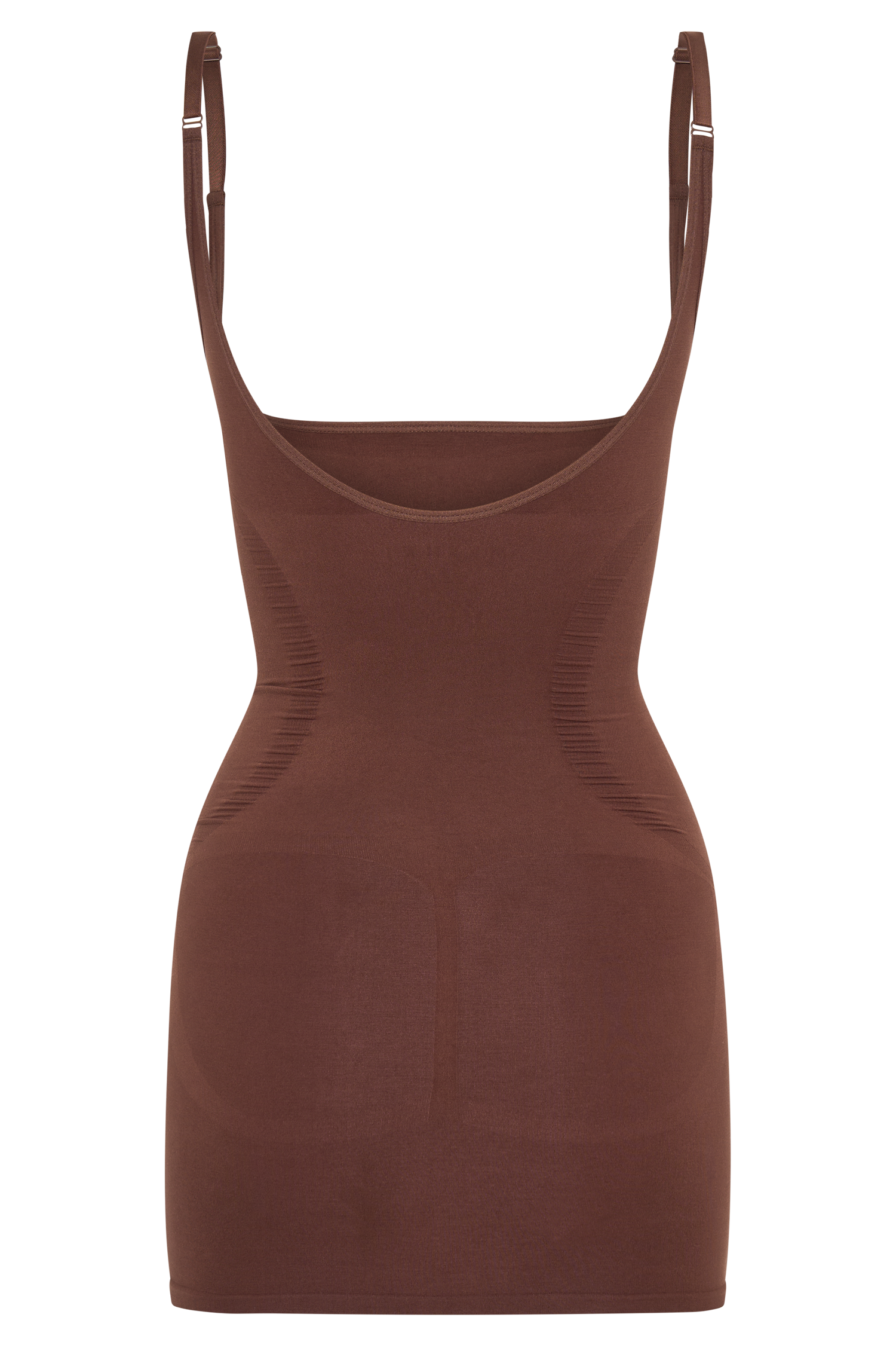 Jocelyn Backless Shapewear Mini Dress - Espresso - Image 7