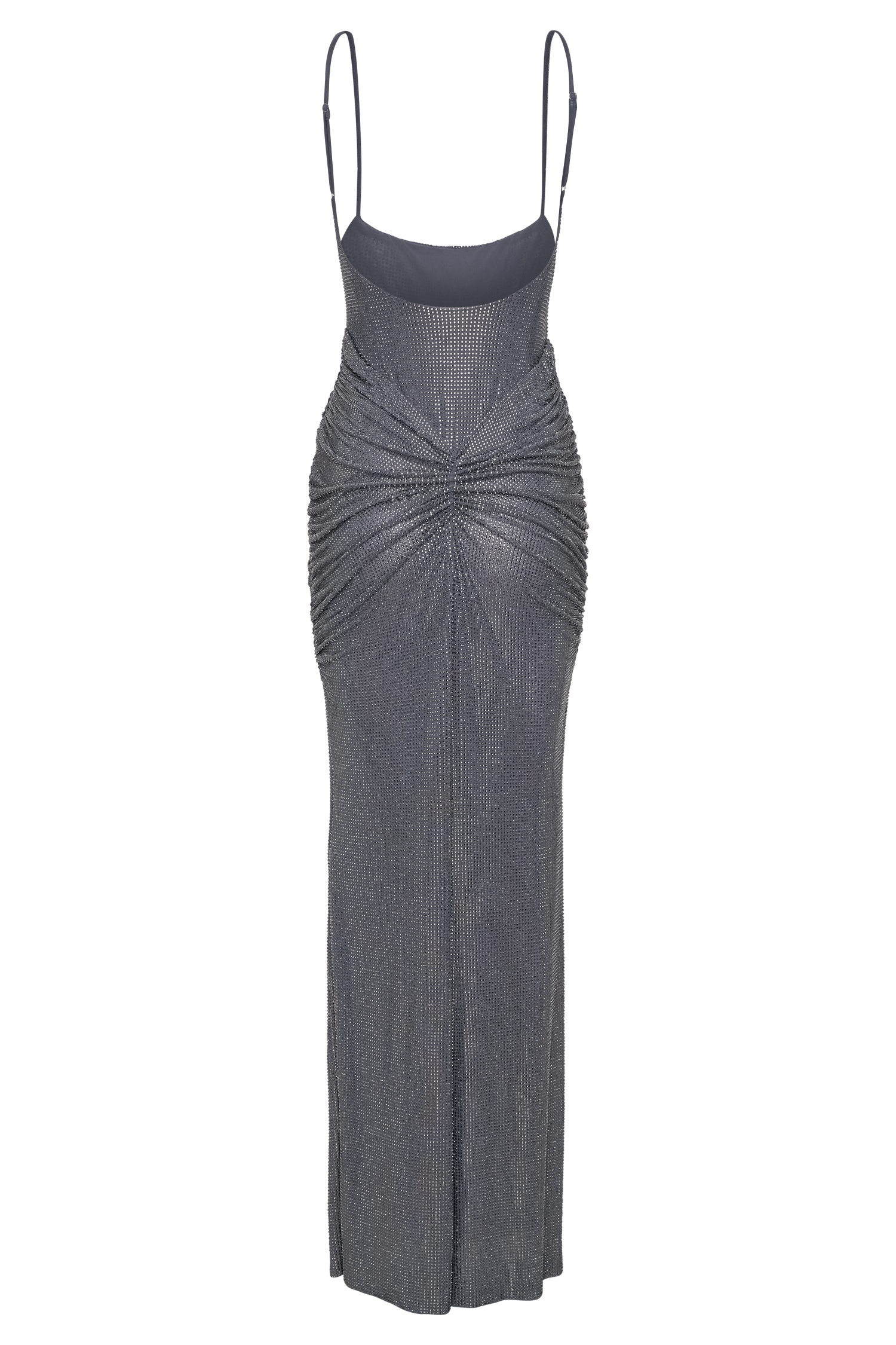 Roisin Diamante Maxi Dress - Gunmetal - Image 6