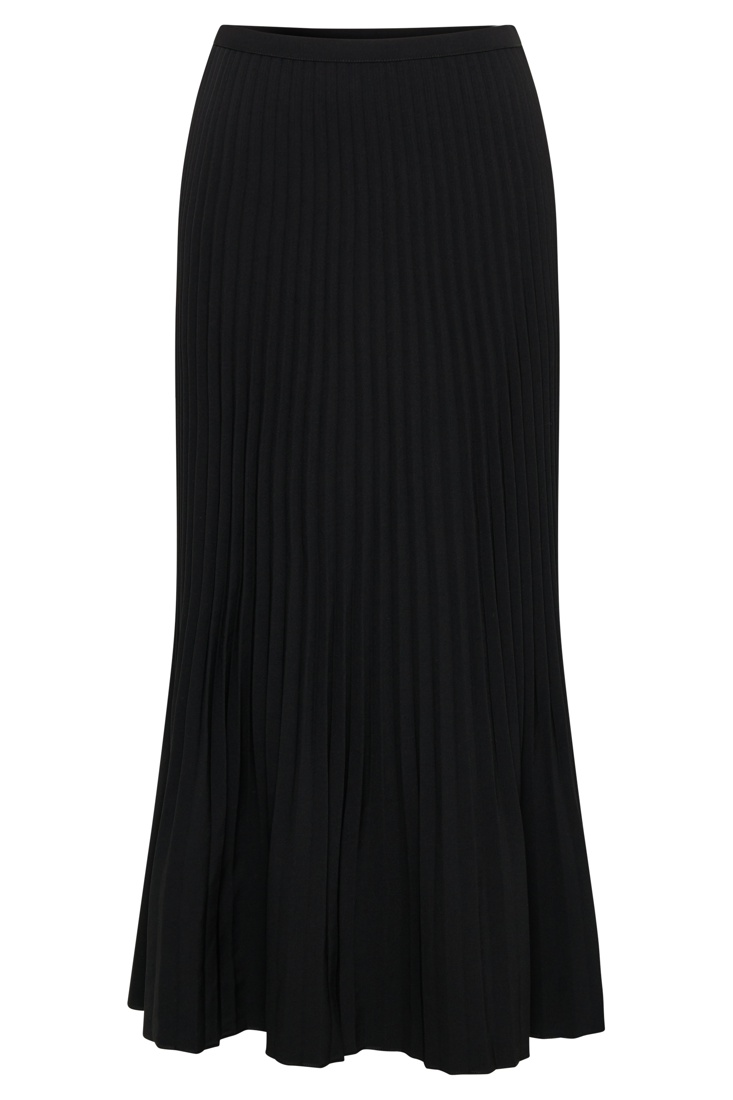 Twyla Pleated Suiting Maxi Skirt - Black - Image 9