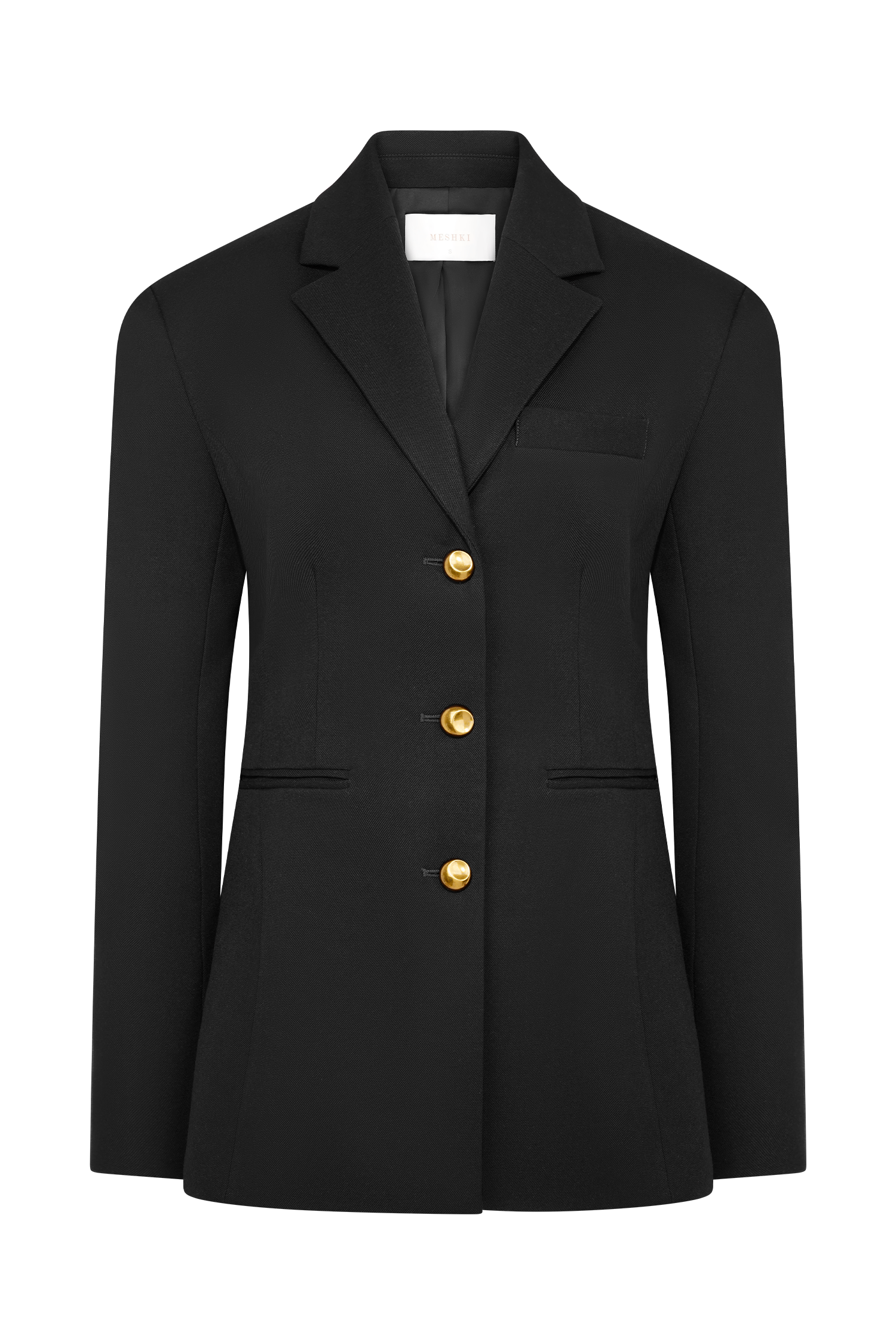 Bellamy Cinched Blazer - Black - Image 13