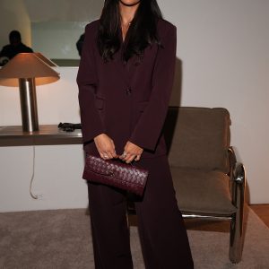 Arlo Wide Leg Suiting Trouser - Mahogany