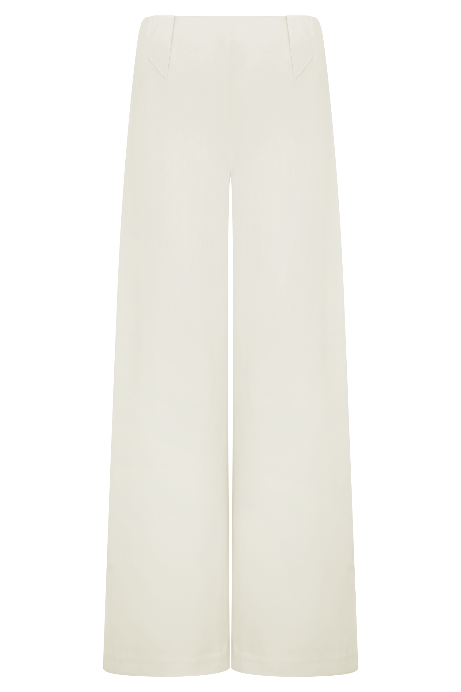 Arlo Wide Leg Suiting Trouser - Ivory - Image 10