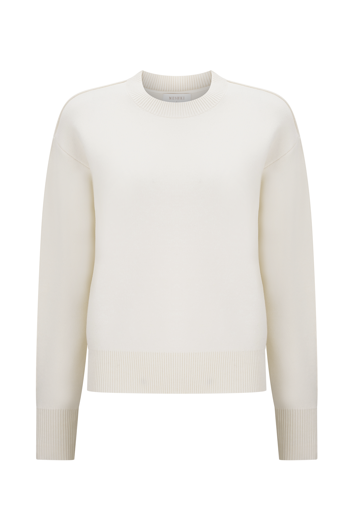 Braxton Cozy Knit Jumper - Ivory - Image 9