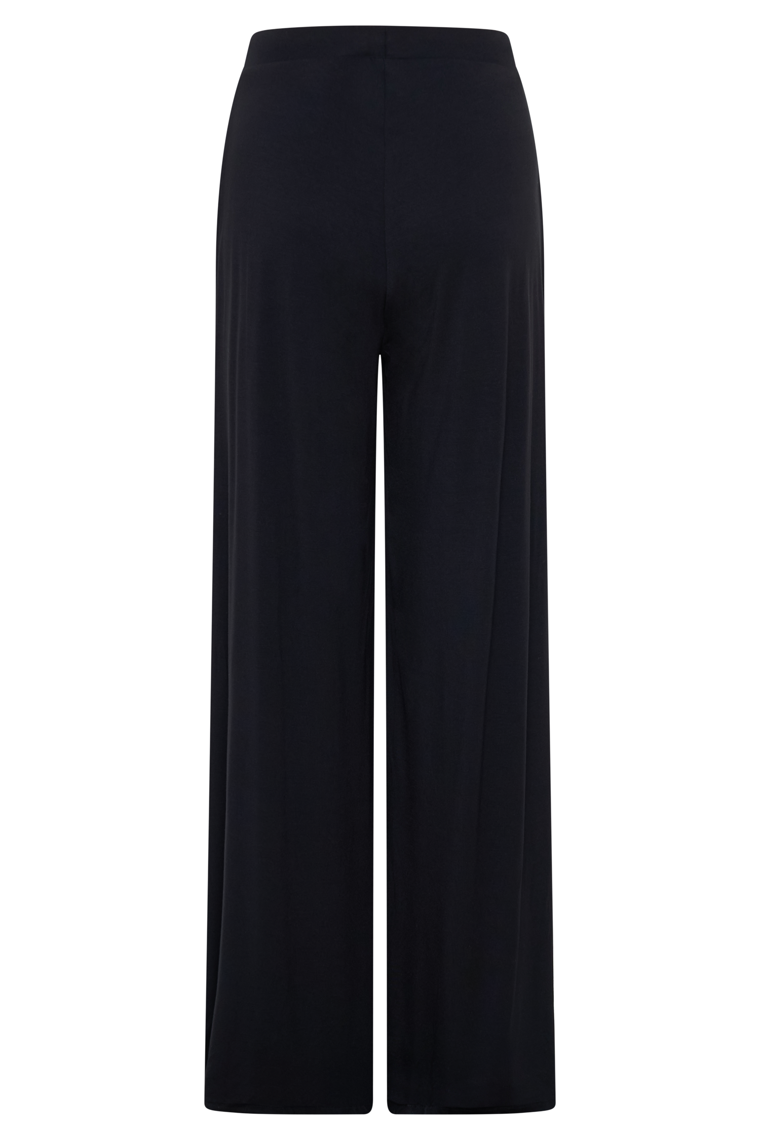Dewi Wide Leg Modal Pants - Black - Image 7