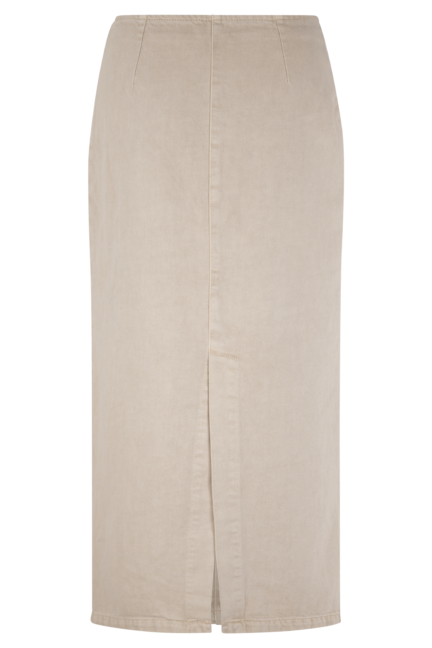 Fallon Denim Midi Skirt - Stone Wash - Image 6