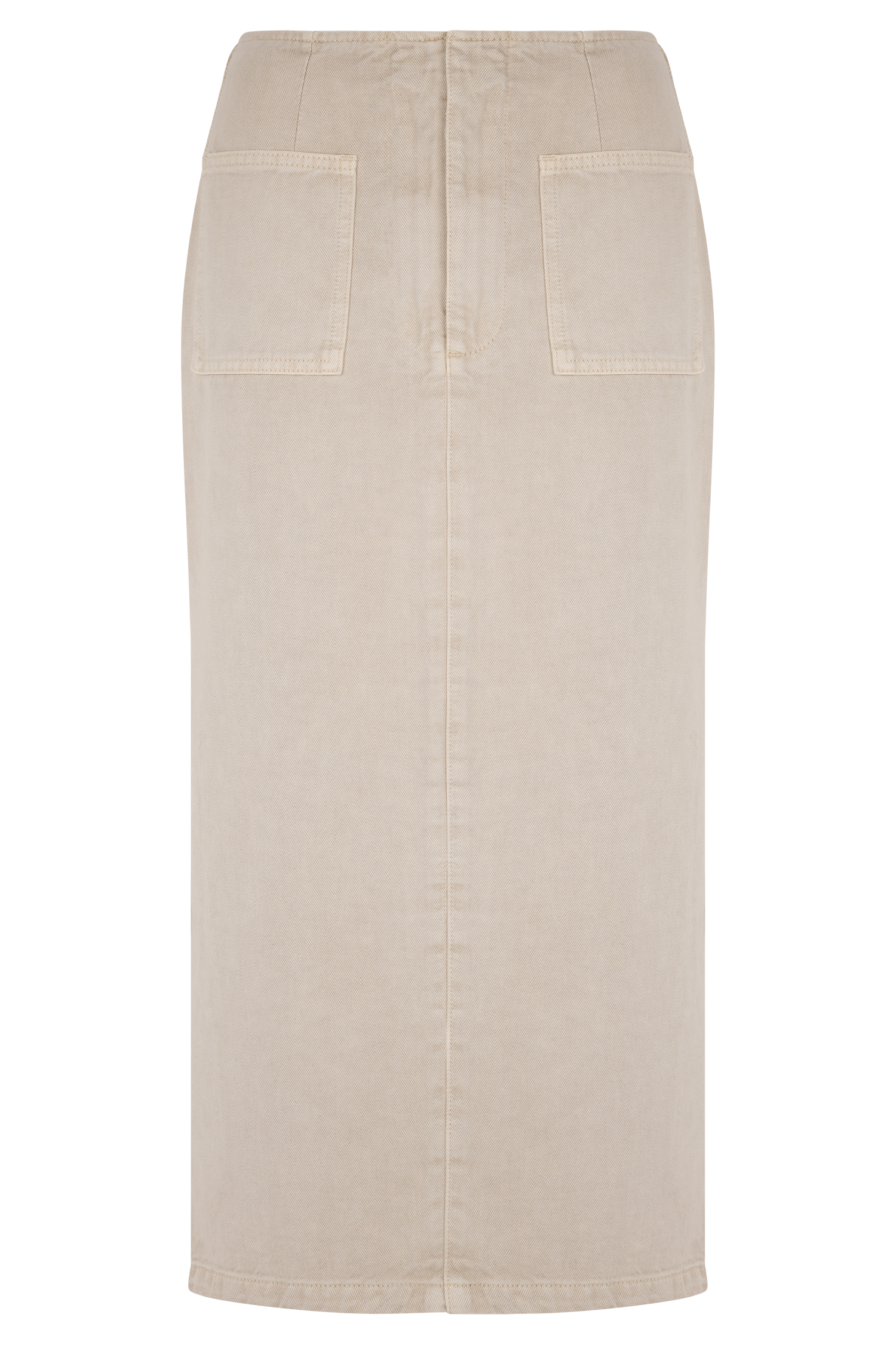 Fallon Denim Midi Skirt - Stone Wash - Image 7