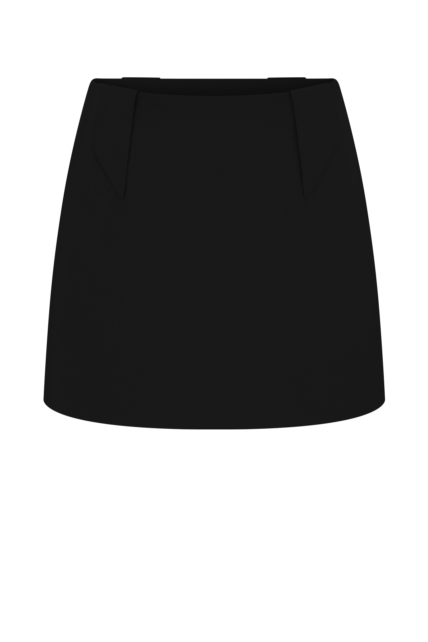 Gina Suiting Mini Skirt - Black - Image 9