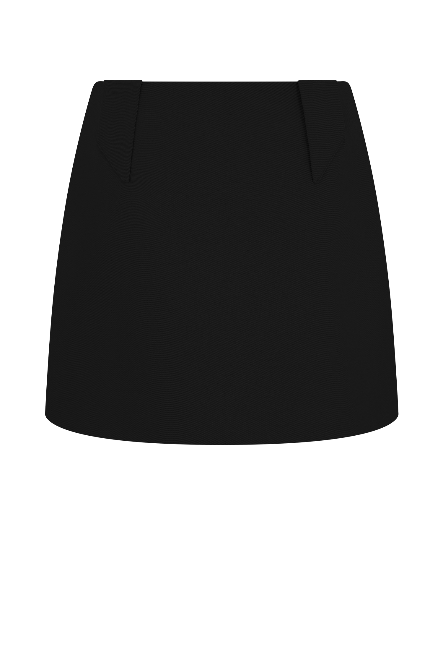 Gina Suiting Mini Skirt - Black - Image 8