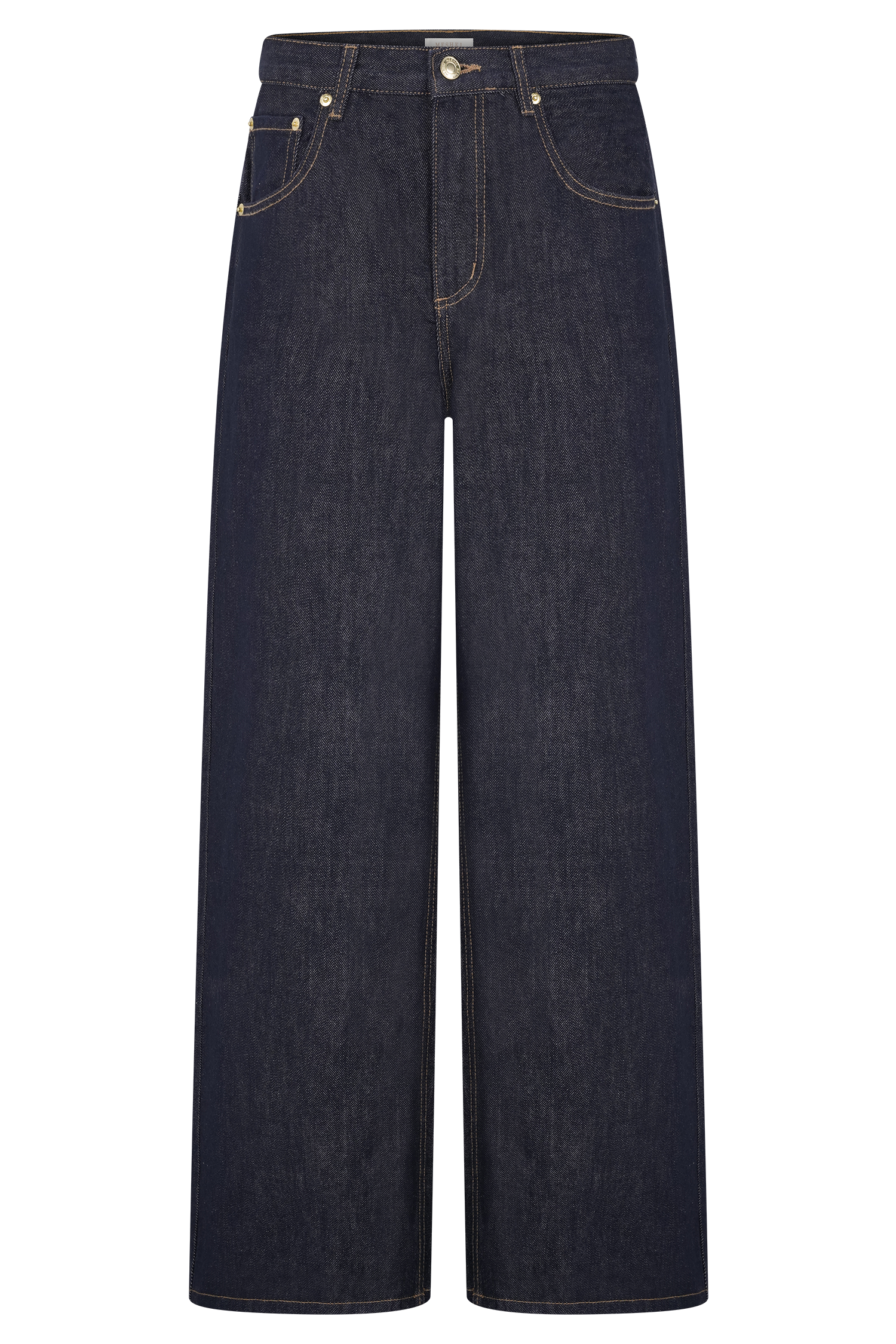 Mannon Mid Rise Denim Jeans - Washed Indigo Blue - Image 8