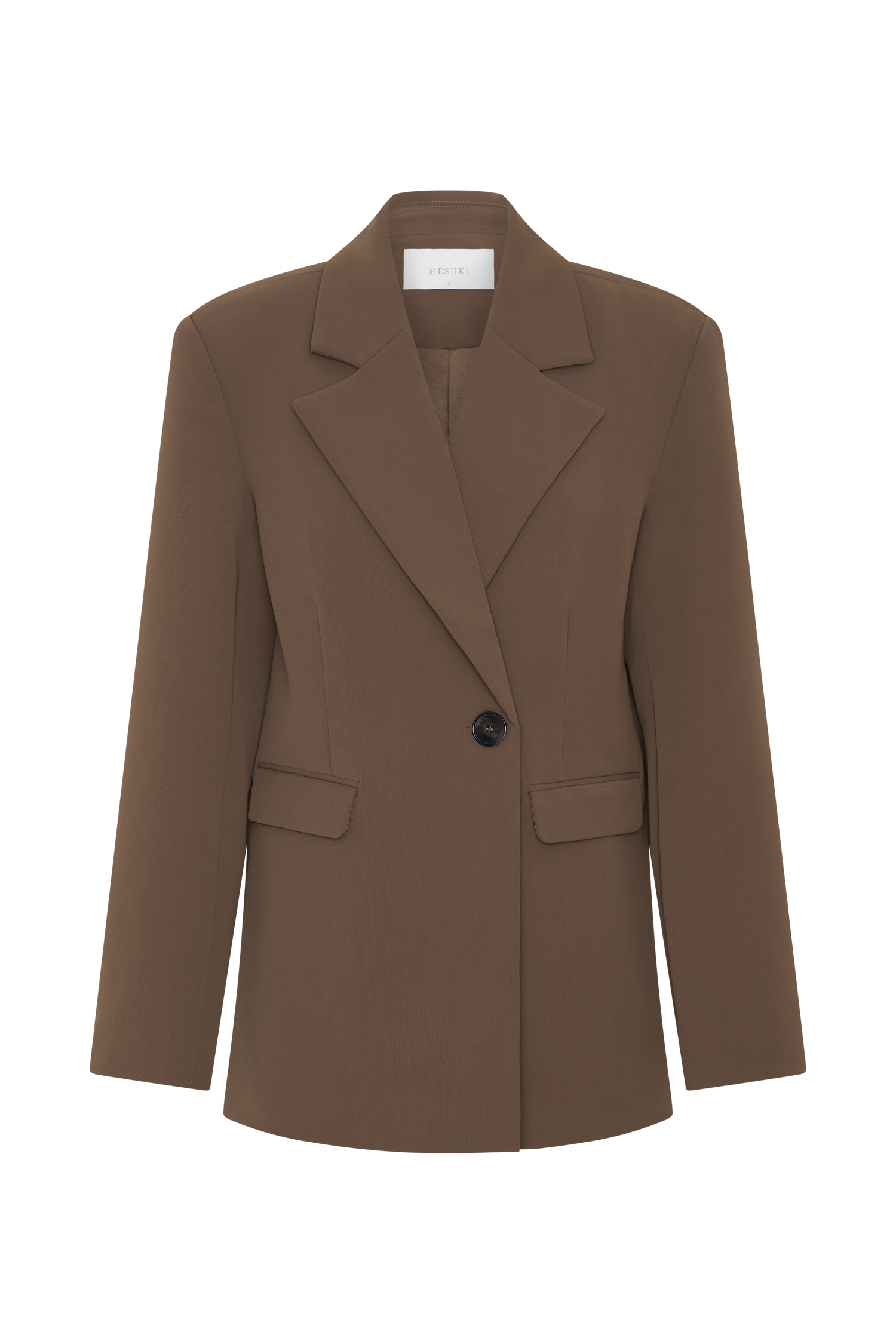 Mateo Oversized Blazer - Cacao Brown - Image 7