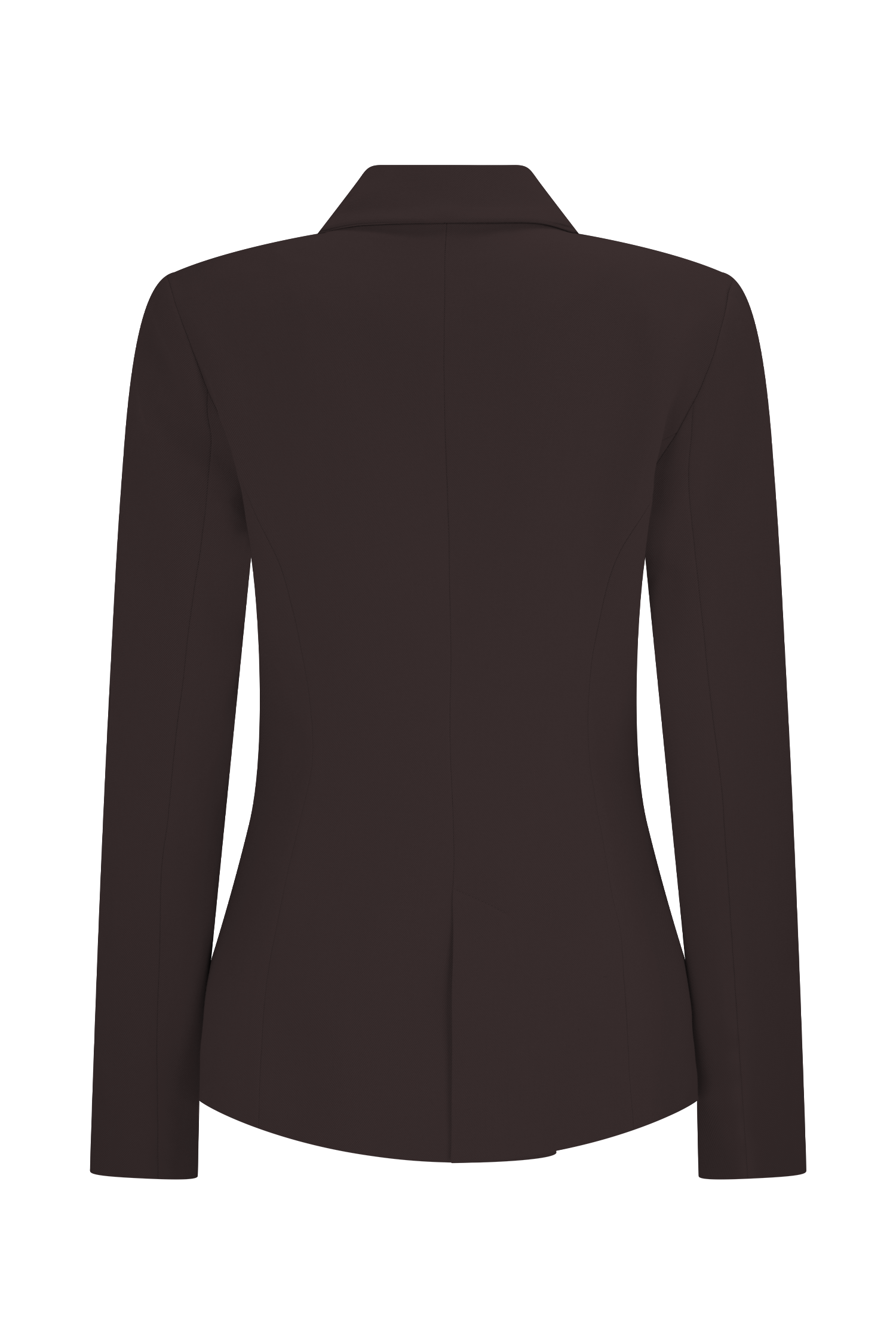 Max Cinched Waist Blazer - Chocolate - Image 9