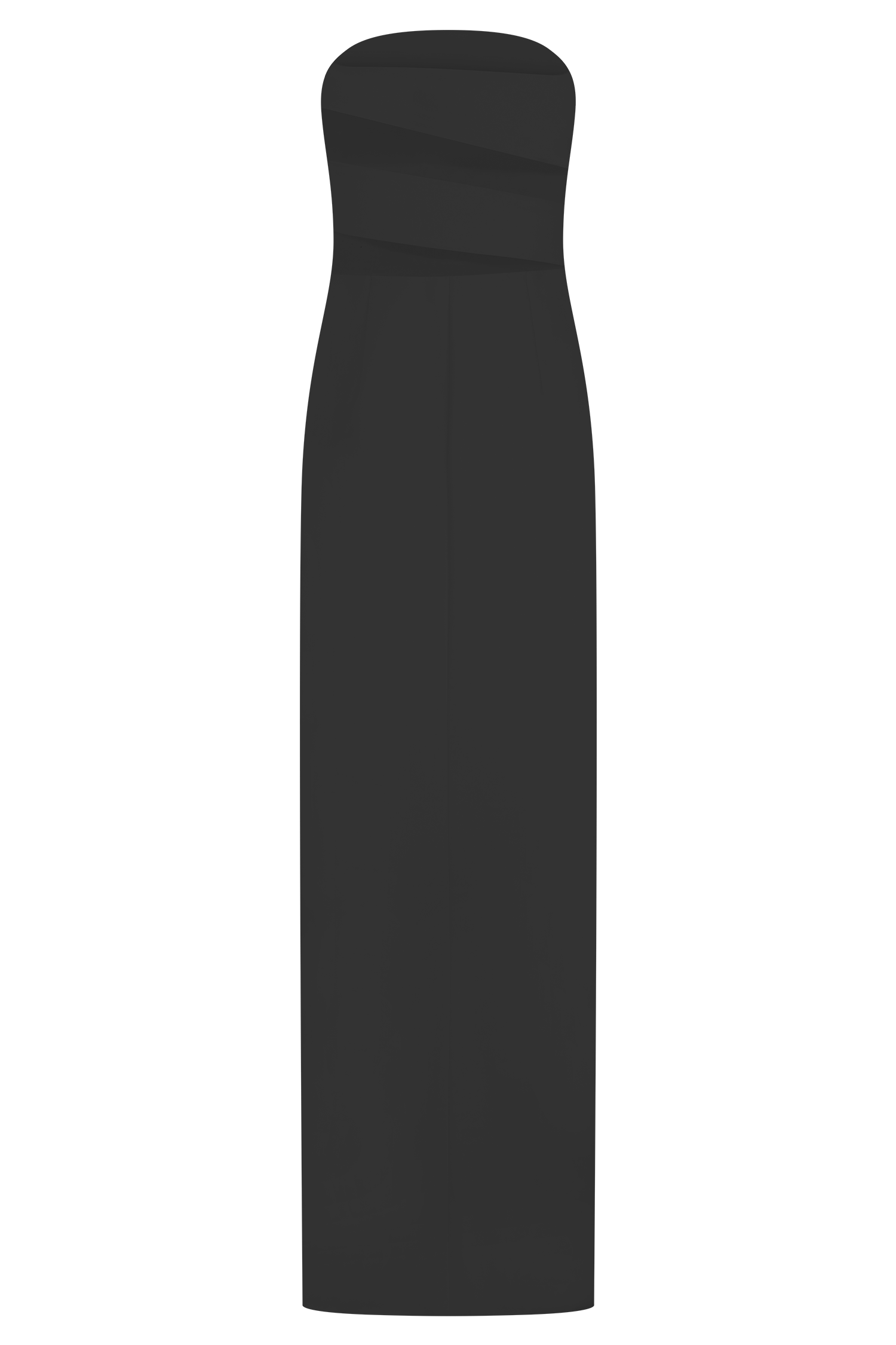 Paulina Cut Out Strapless Maxi Dress - Black - Image 7