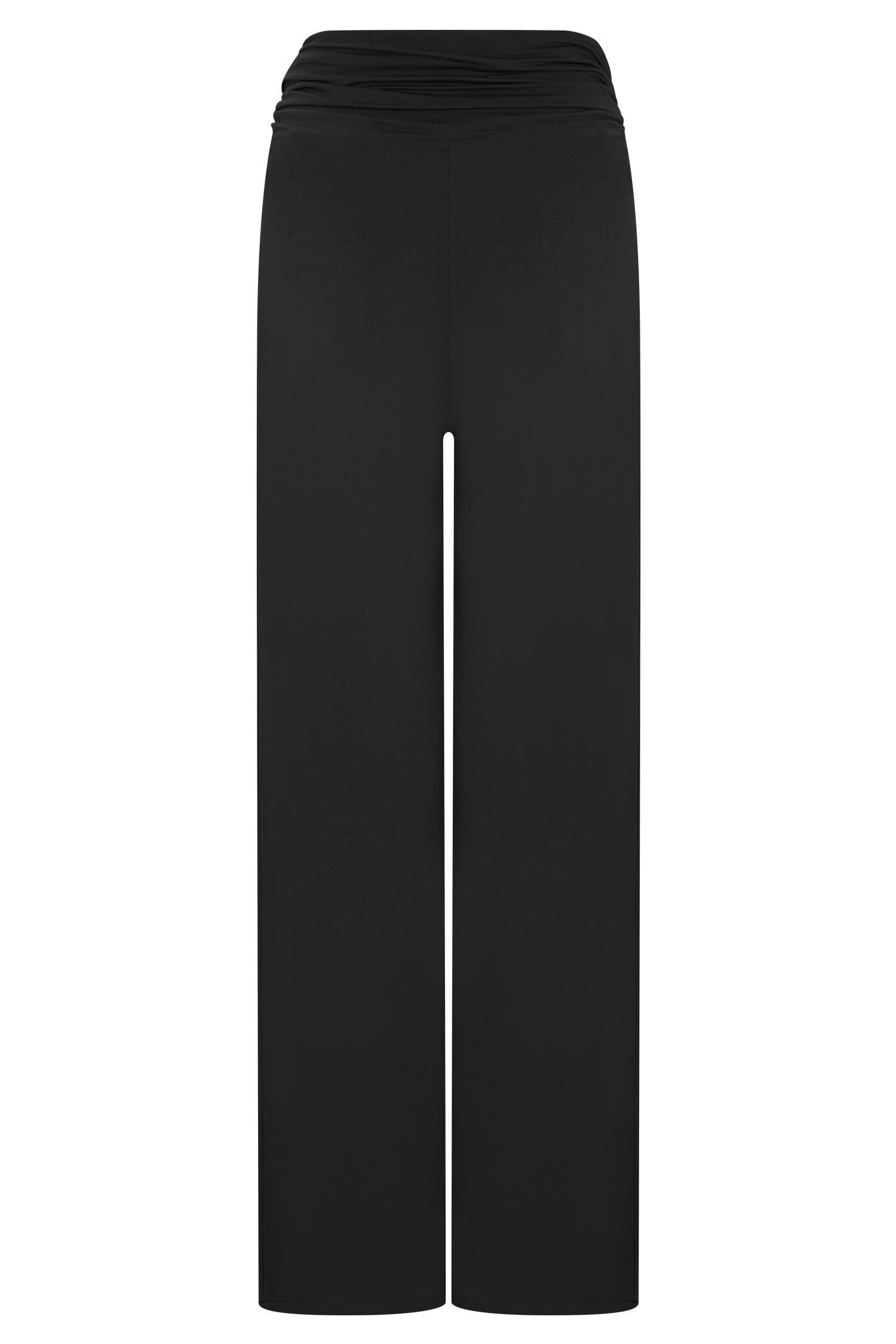 Ramona Modal Straight Leg Pant - Black - Image 7
