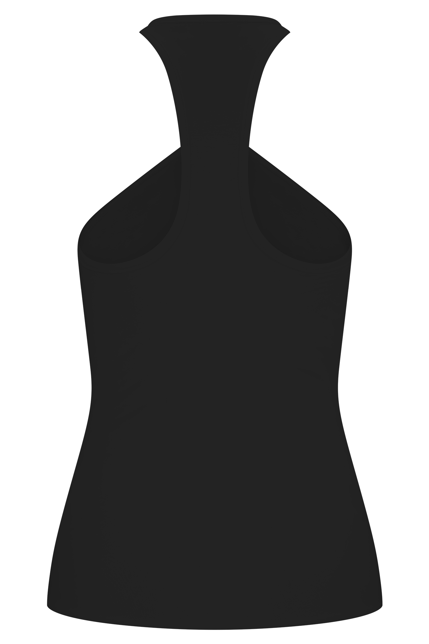 Ramona Modal Tank Top With Hardware - Black - Image 7