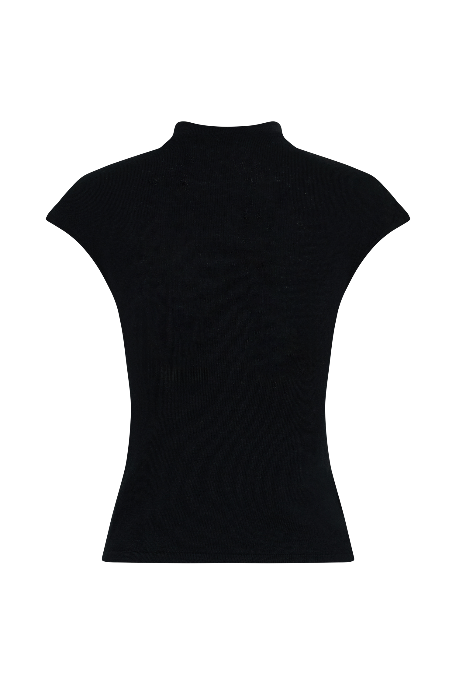 Sonny Short Sleeve Knit Top - Black - Image 8