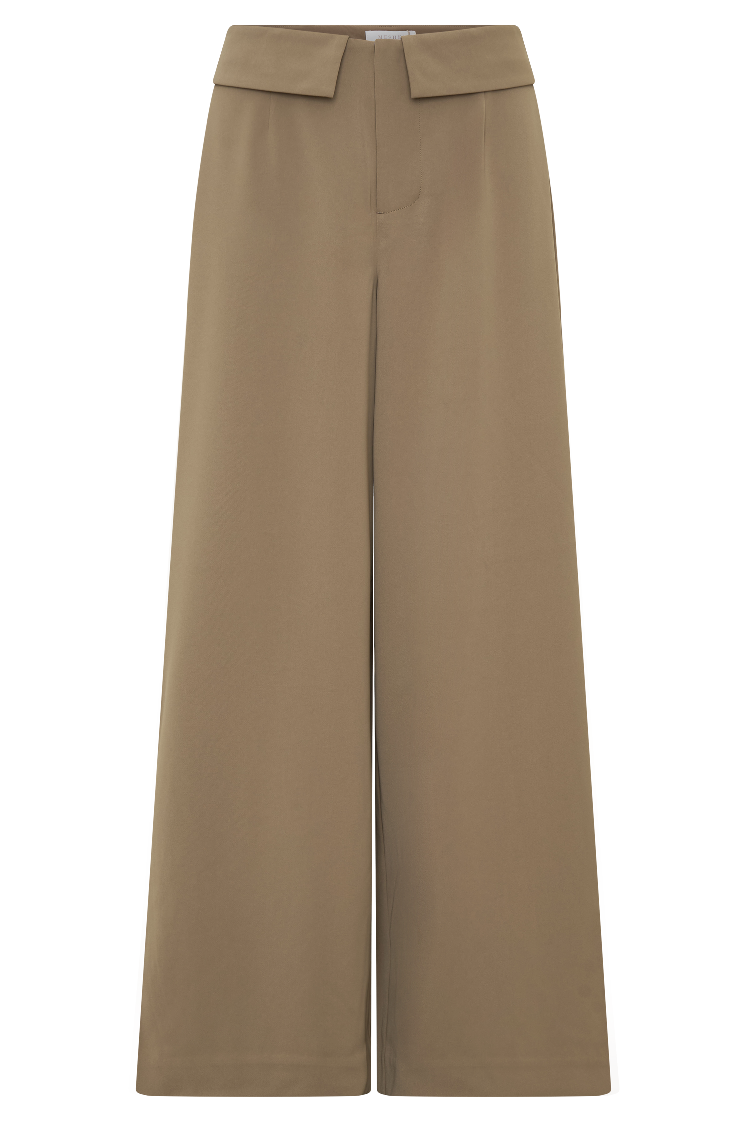 Tanya Wide Leg Suiting Pants - Camel - Image 12